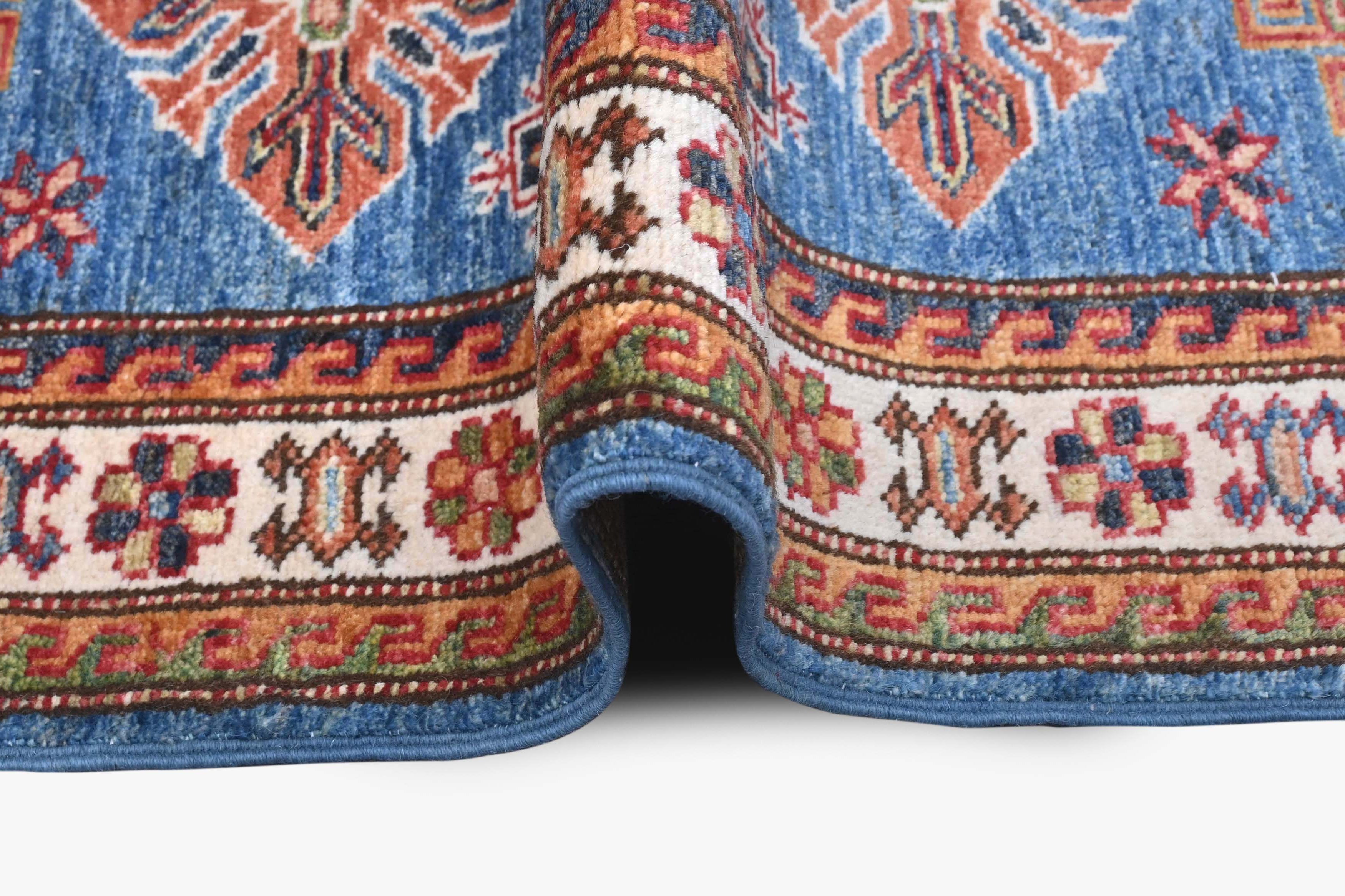 Supreme Kazak Blue Rug PC 56111 - 1.62m X 0.60m