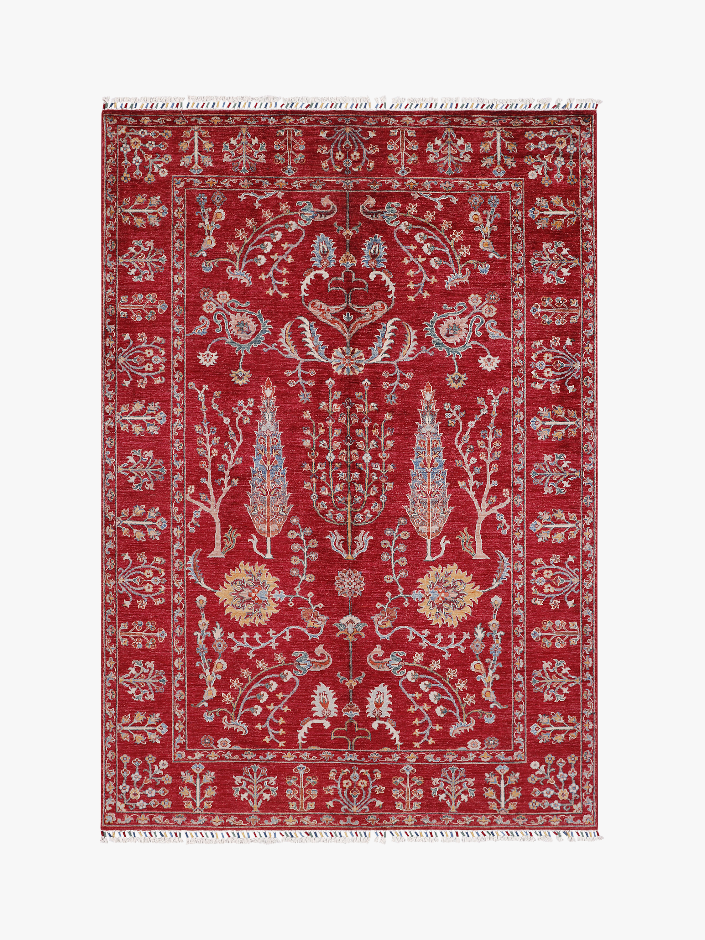 Pictorial Red Rug PC 56862 - 2.52m X 1.73m