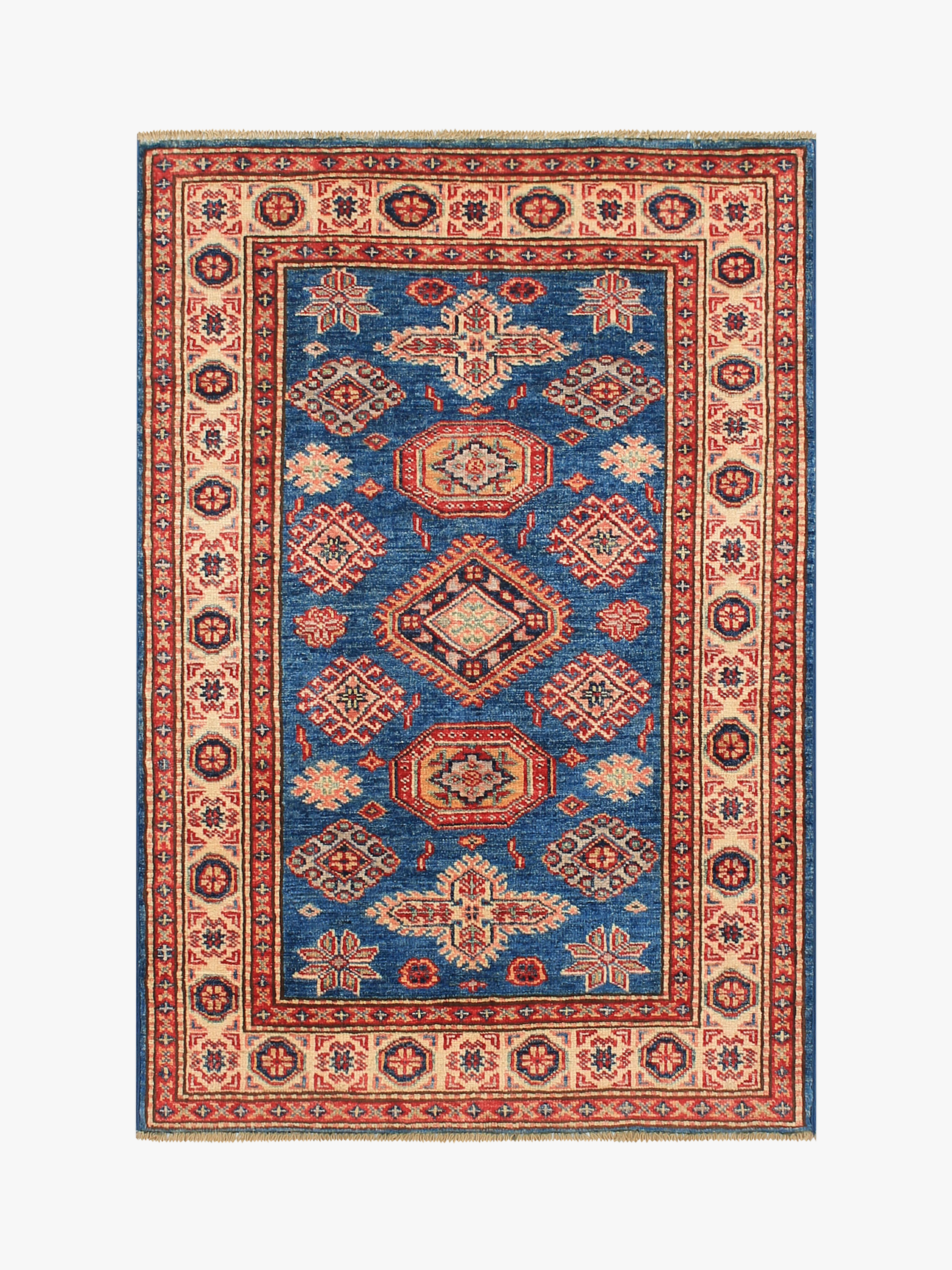 Supreme Kazak Blue Rug PC 54420 - 1.20m X 0.84m