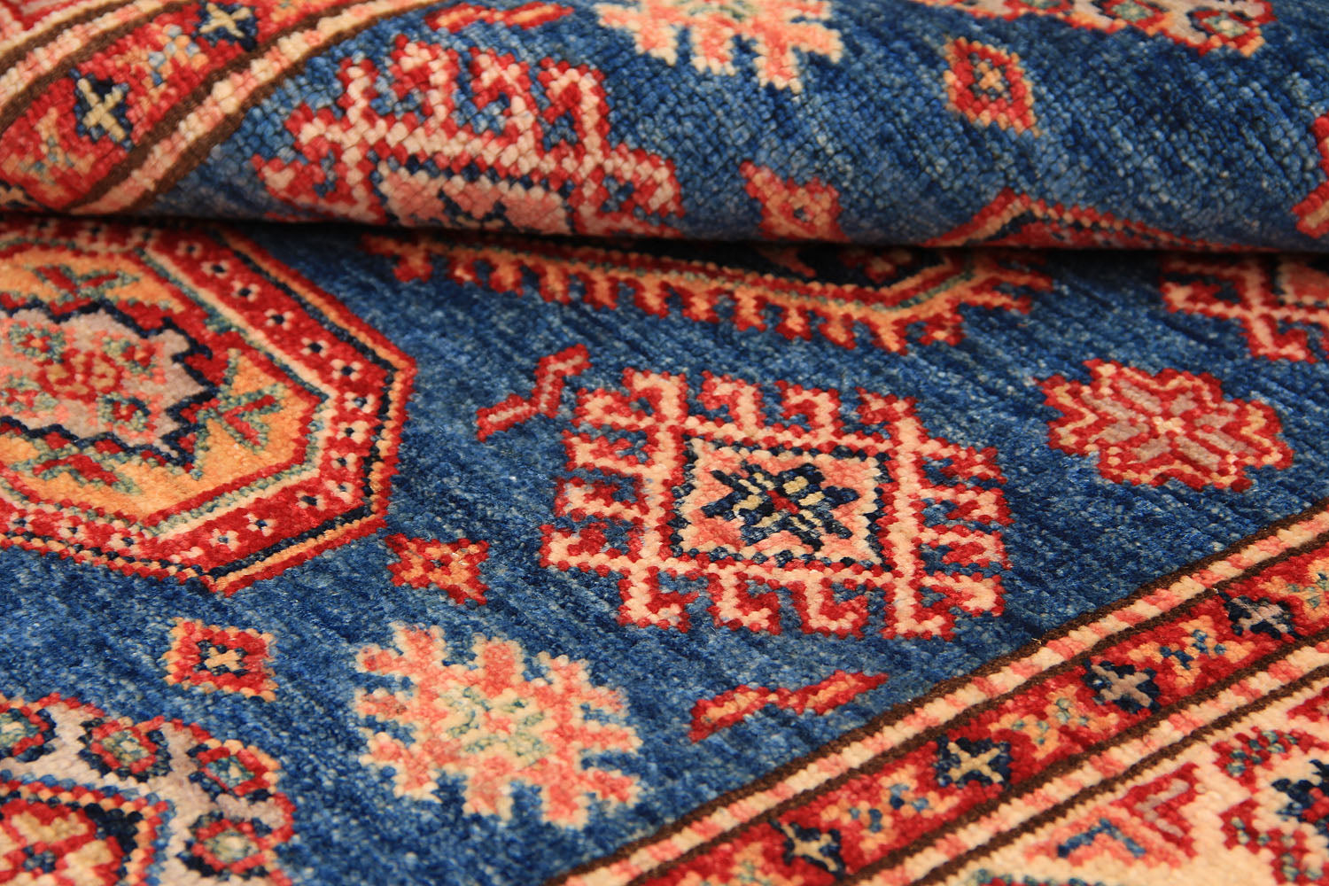 Supreme Kazak Blue Rug PC 54420 - 1.20m X 0.84m
