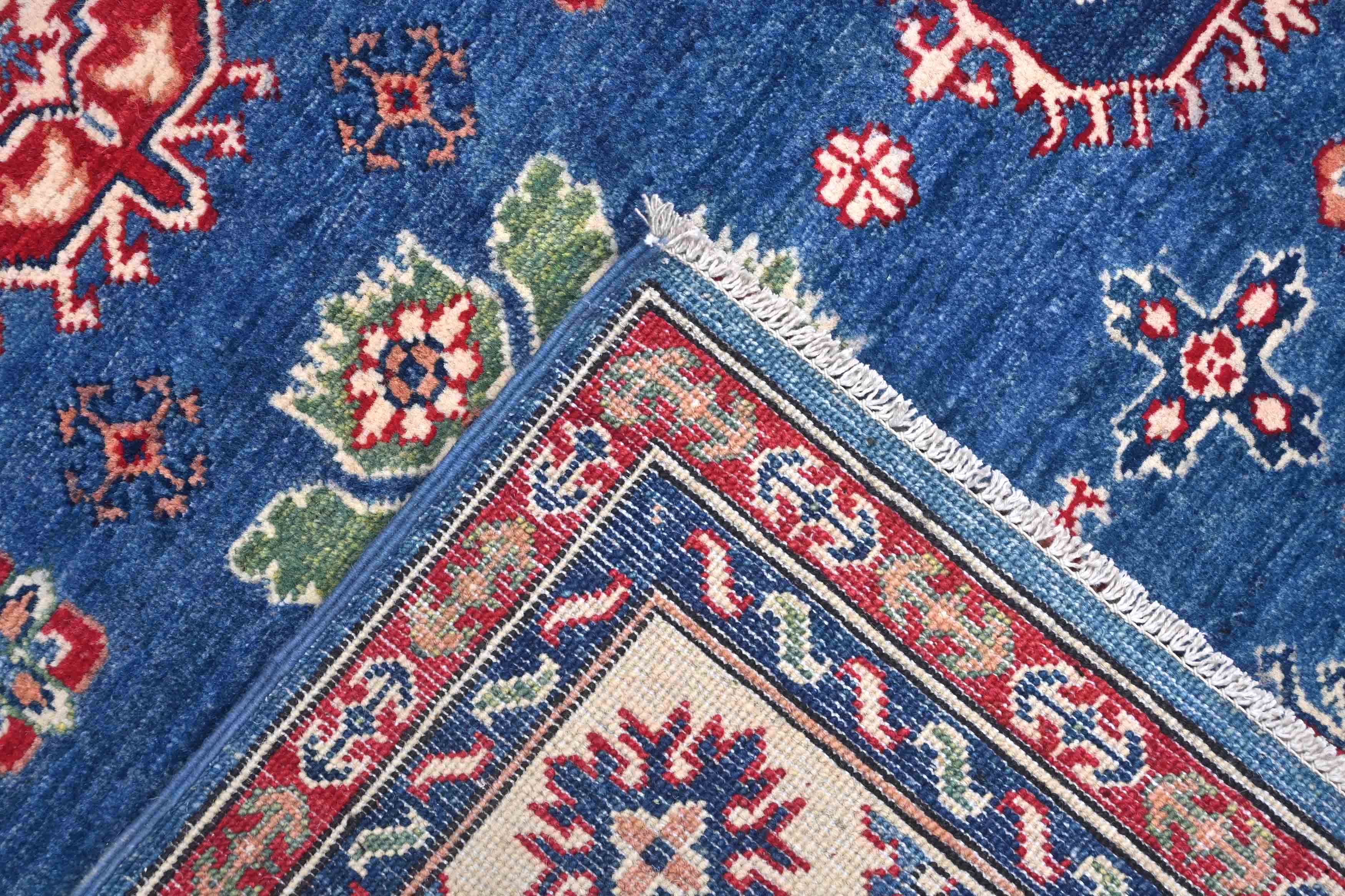 Kazak Blue Rug PC 56115 - 2.24m X 1.68m