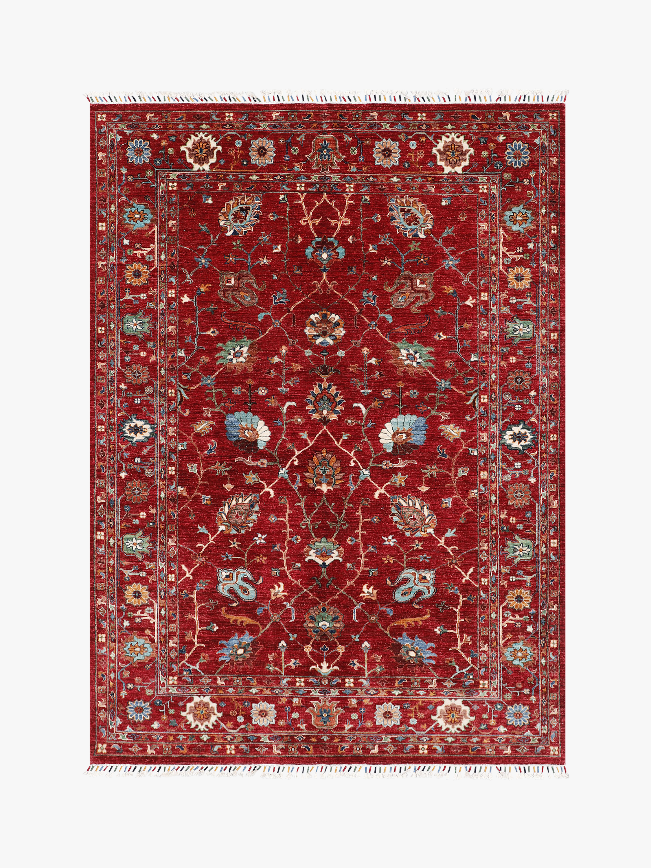 Sultani Red Rug PC 57700 - 2.37m X 1.77m