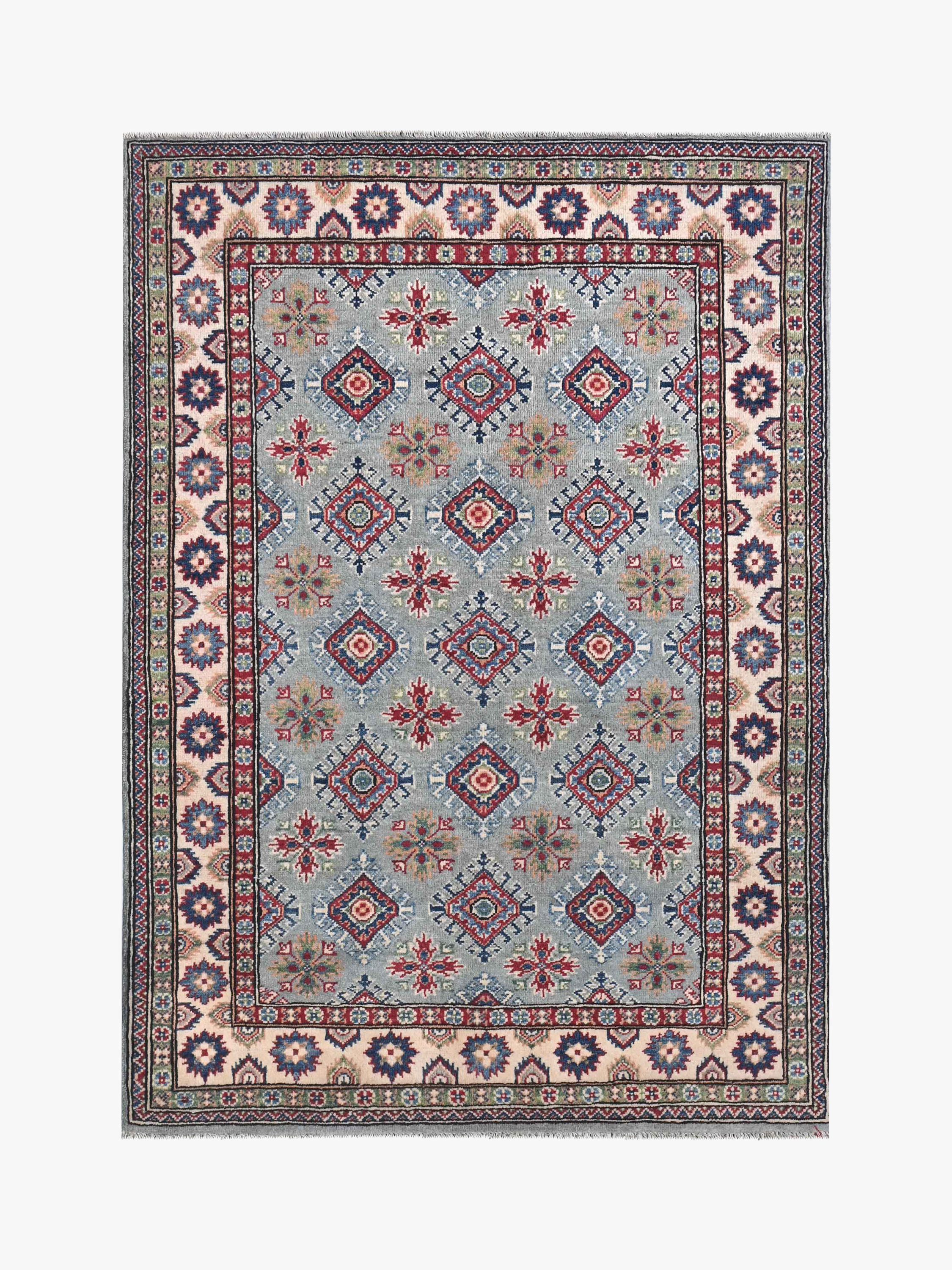Kazak Grey Rug PC 56120 - 1.70m X 1.21m