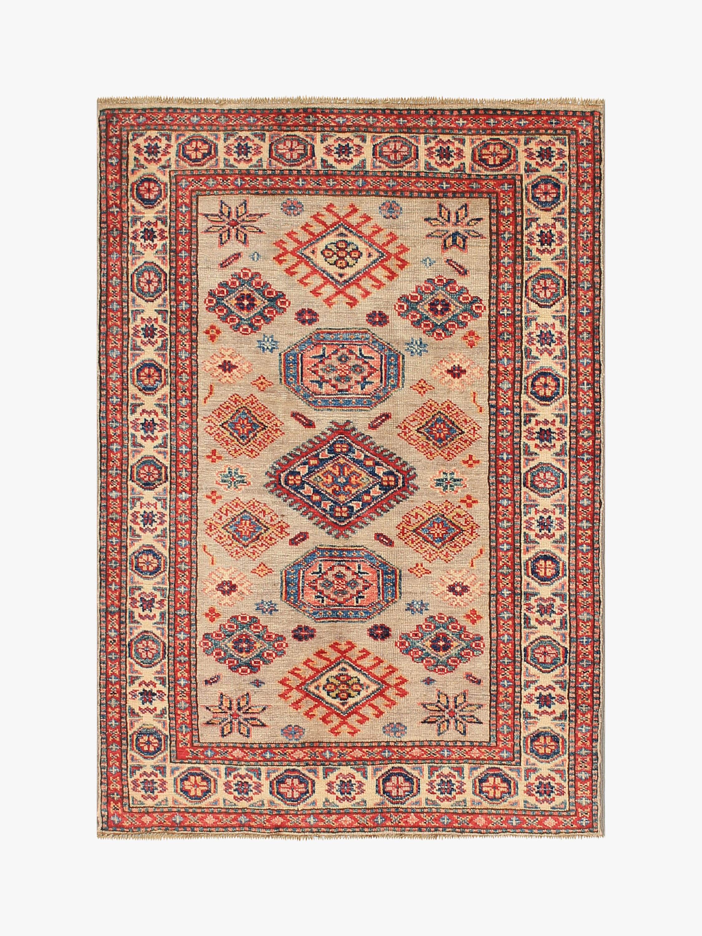 Supreme Kazak Grey Rug PC 54440 - 1.14m X 0.81m