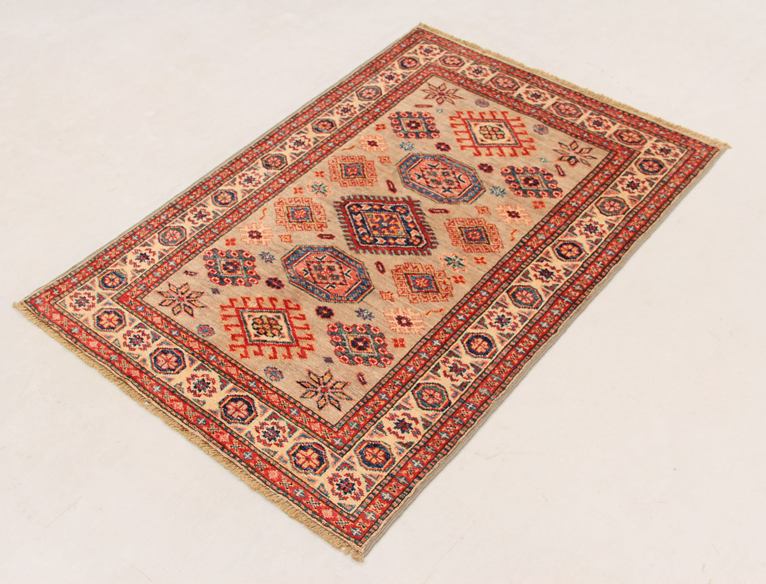 Supreme Kazak Grey Rug PC 54440 - 1.14m X 0.81m