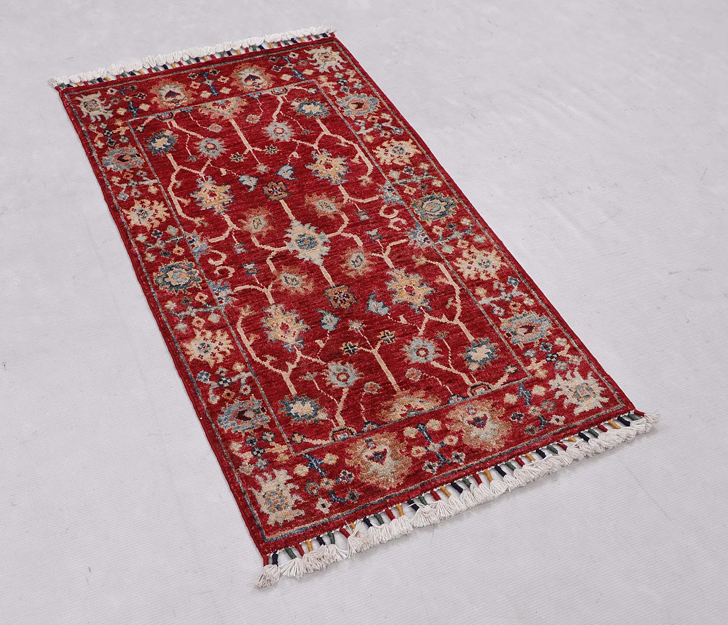 Sultani Red Rug PC 56765 - 0.96m X 0.55m