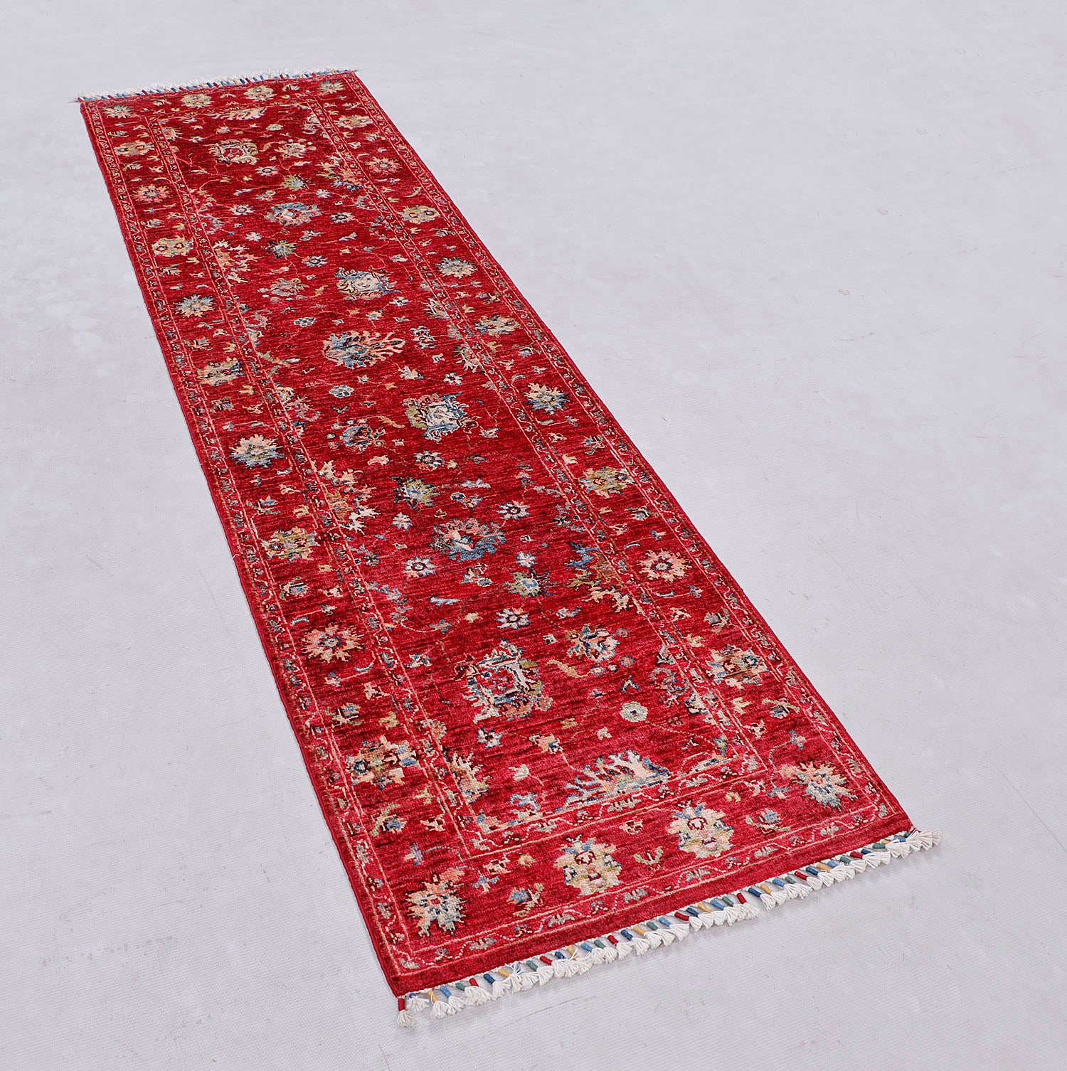 Sultani Red Rug PC 56697 - 2.49m X 0.70m