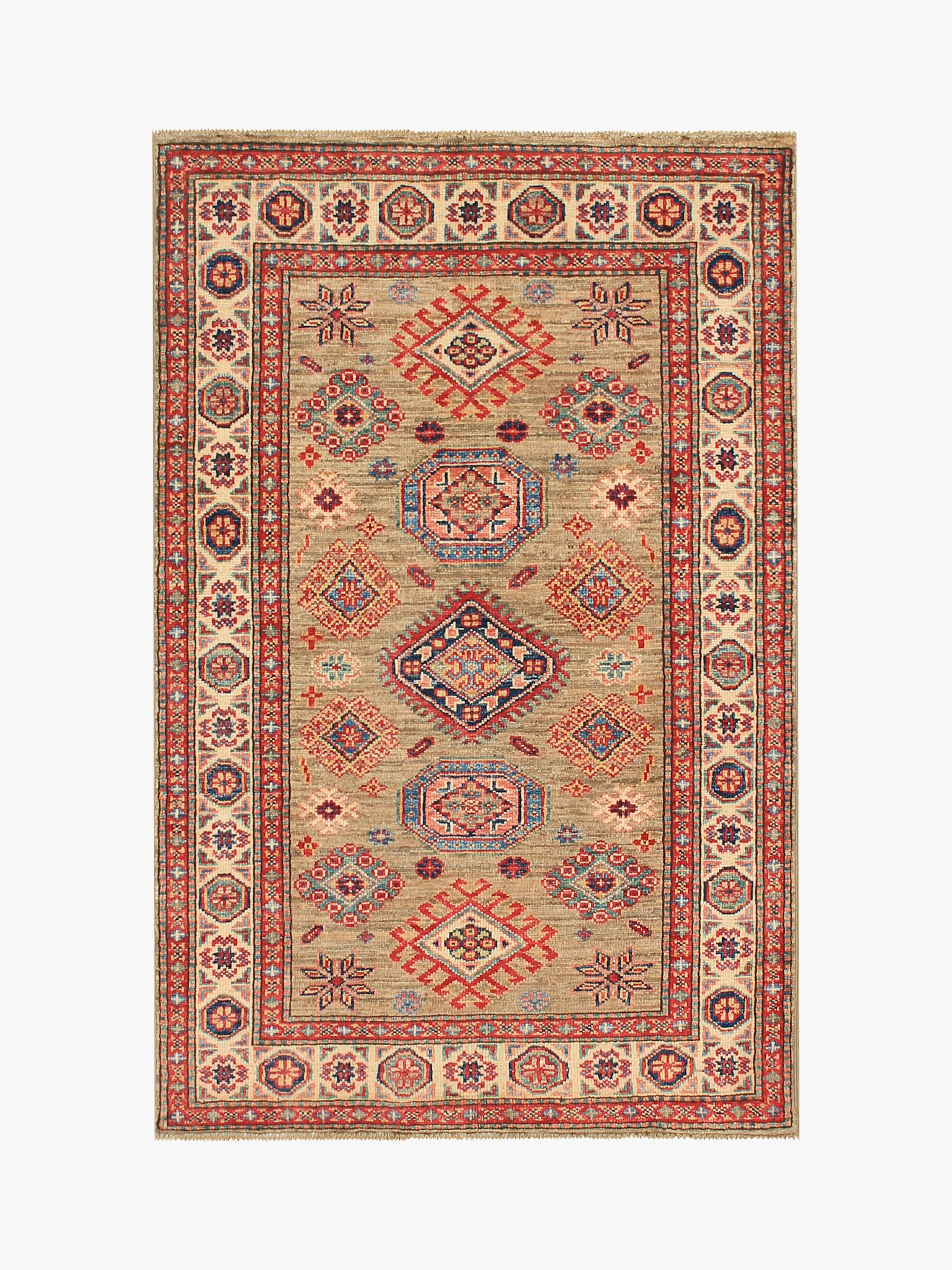 Supreme Kazak Natural Rug PC 54423 - 1.21m X 0.80m