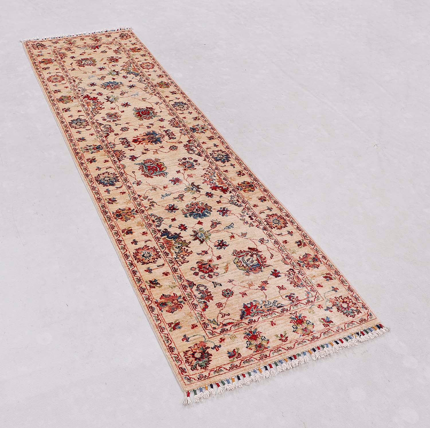 Sultani Ivory Rug PC 56699 - 2.43m X 0.69m