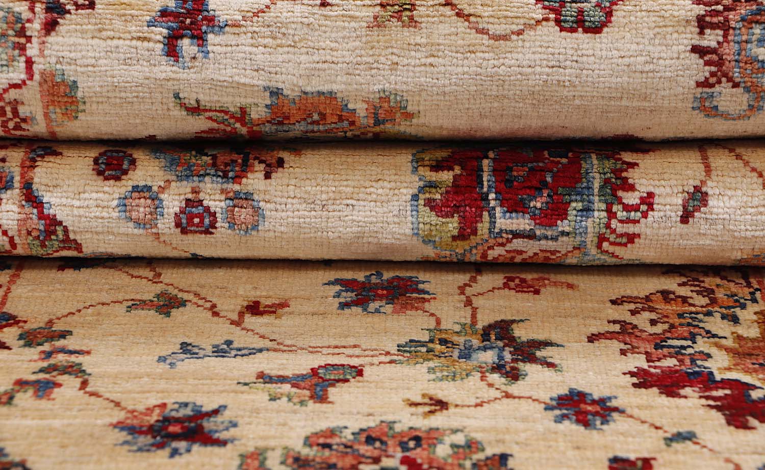 Sultani Ivory Rug PC 56699 - 2.43m X 0.69m