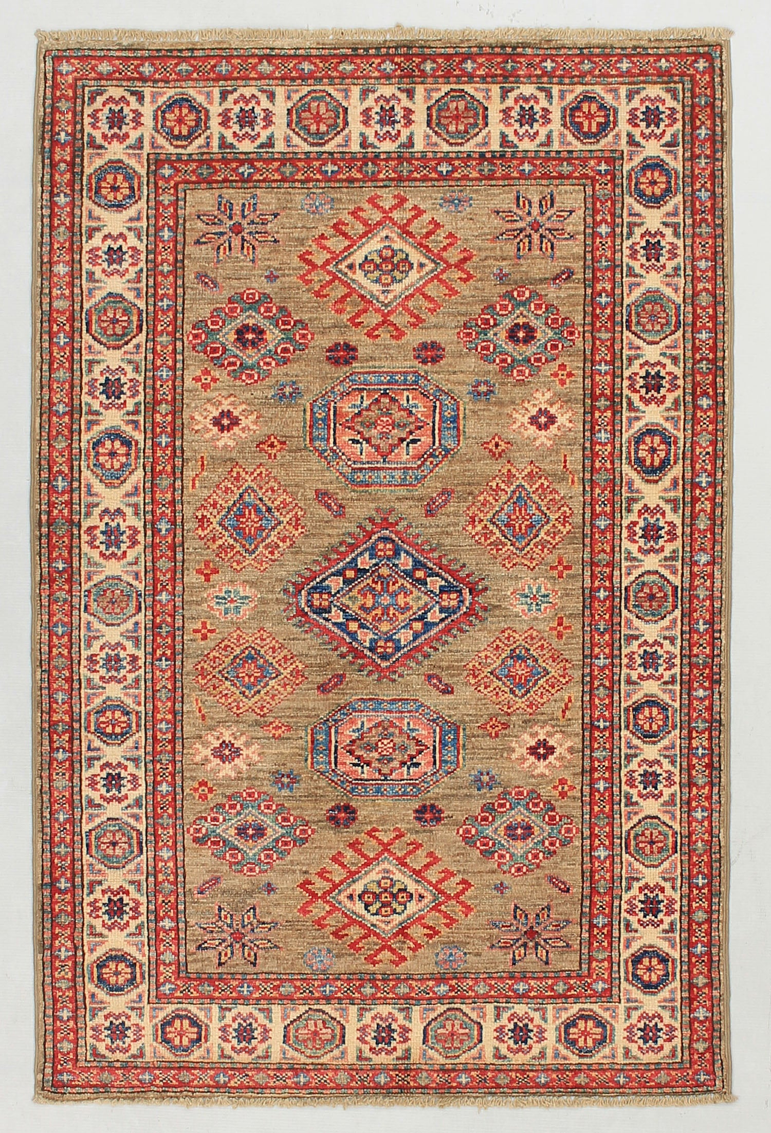 Supreme Kazak Natural Rug PC 54432 - 1.21m X 0.81m