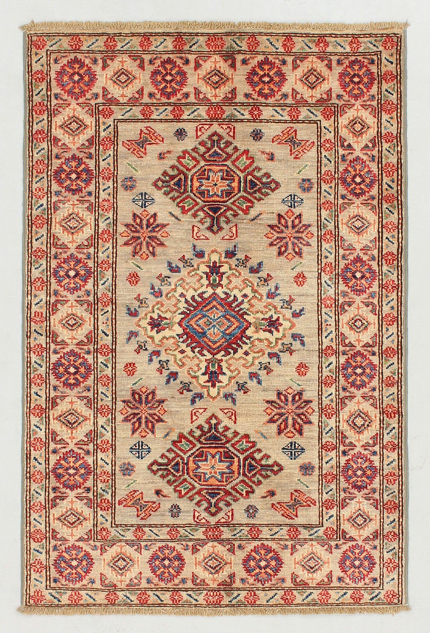 Supreme Kazak Grey Rug PC 54442 - 1.19m X 0.80m