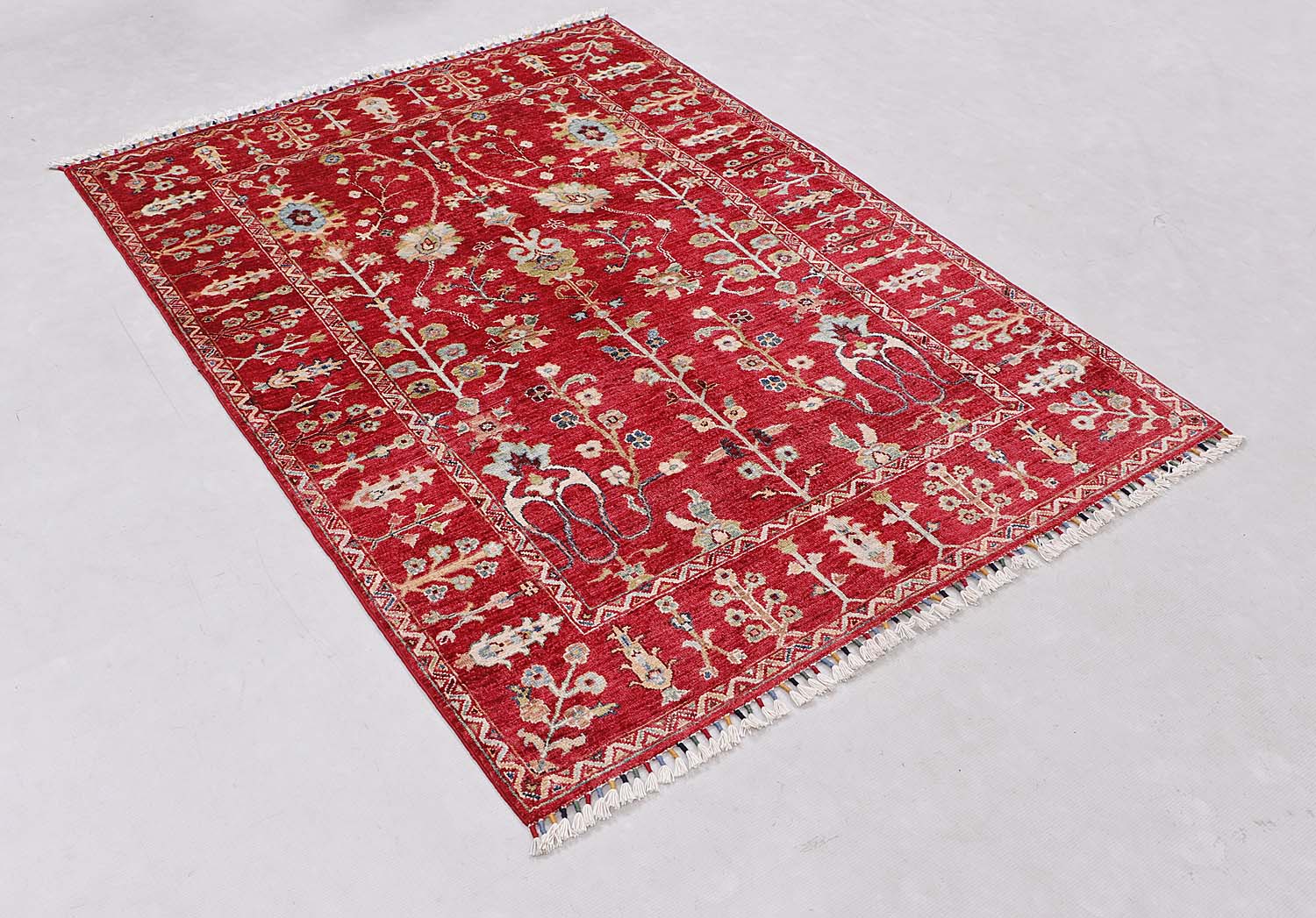 Sultani Red Rug PC 56822 - 1.65m X 1.20m