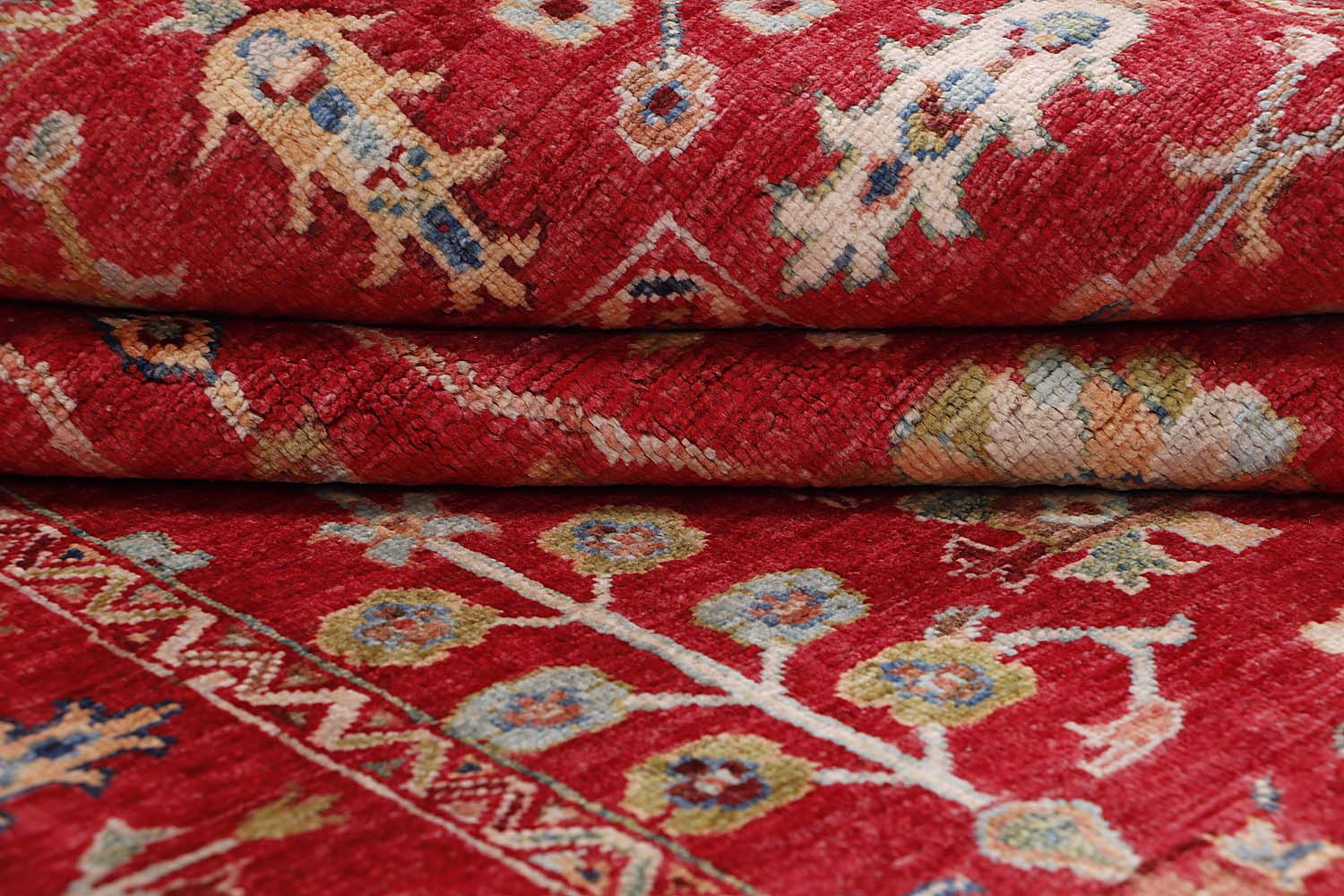Sultani Red Rug PC 56822 - 1.65m X 1.20m
