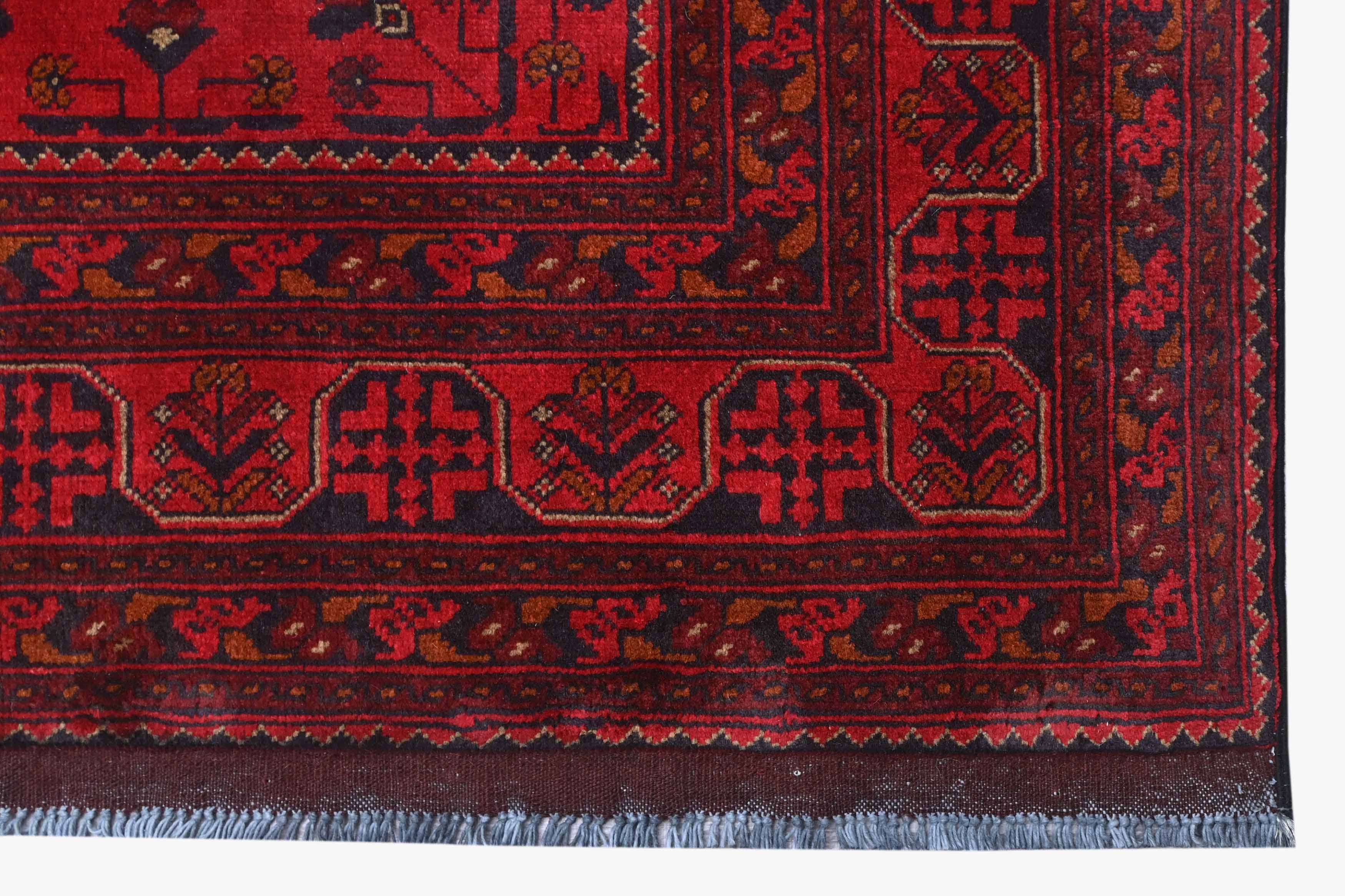 Khal Mohammadi Red Rug PC 56135 - 2.96m X 2.05m