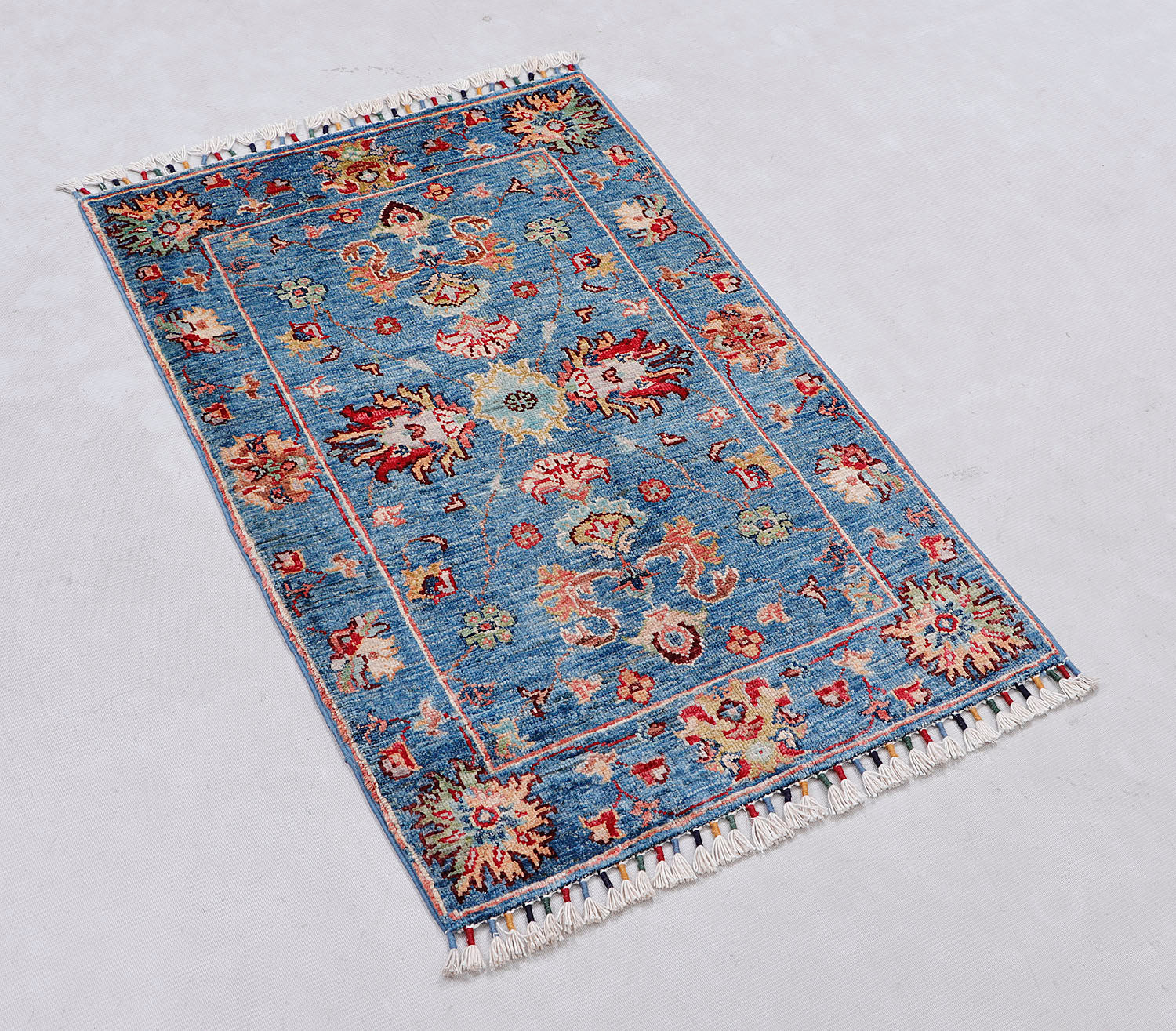 Sultani Blue Rug PC 56688 - 0.93m X 0.61m