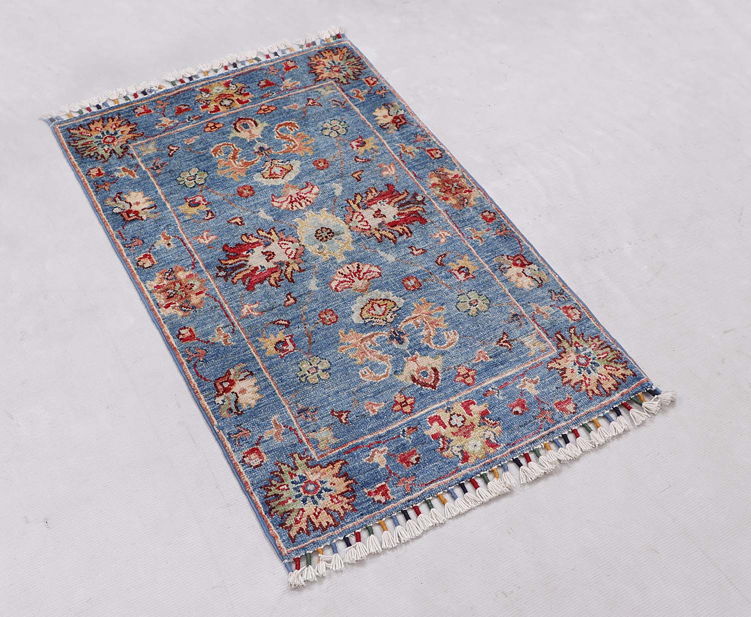 Sultani Blue Rug PC 56691 - 0.93m X 0.59m