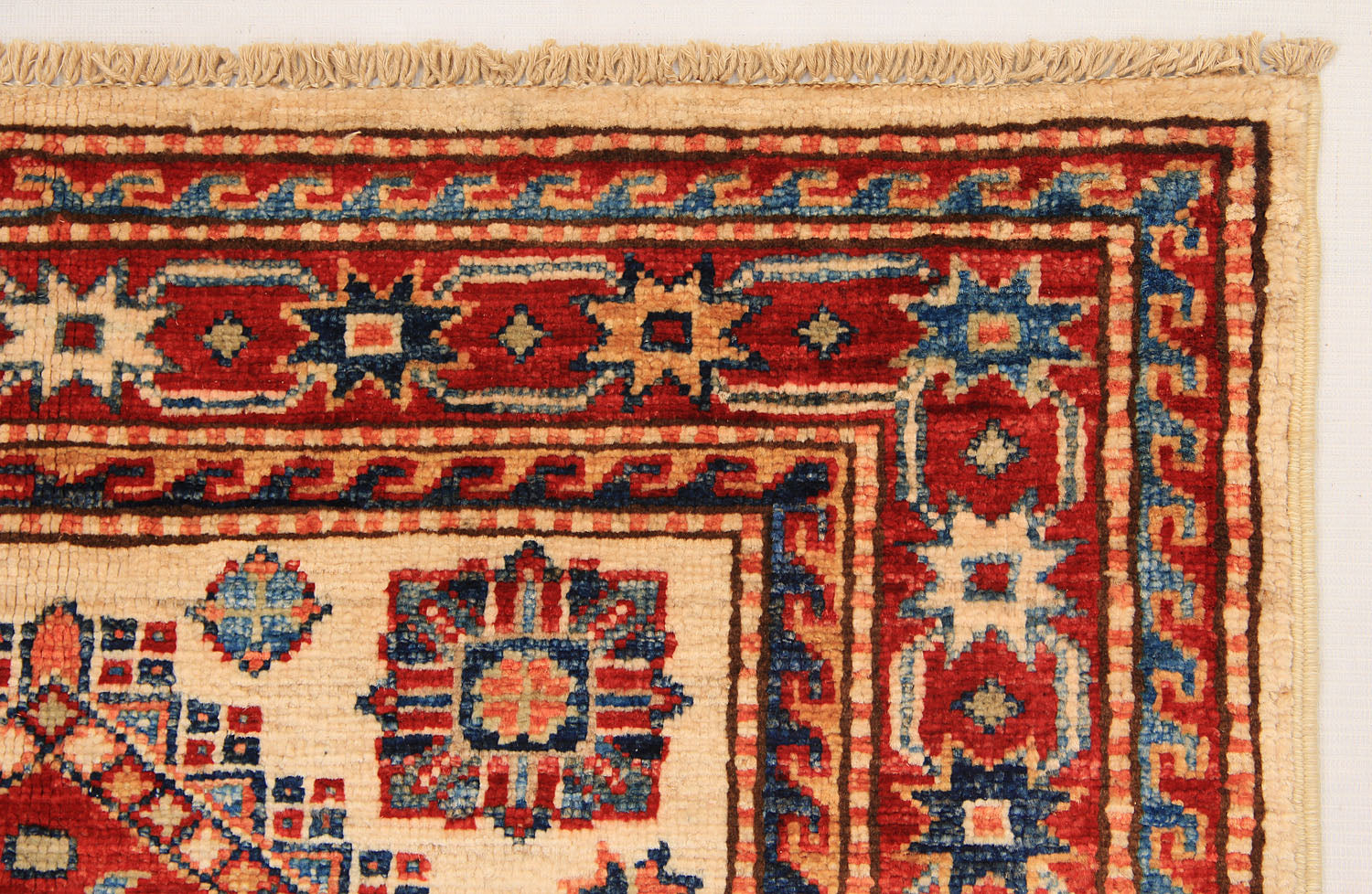 Supreme Kazak Ivory Rug PC 54416 - 1.23m X 0.79m