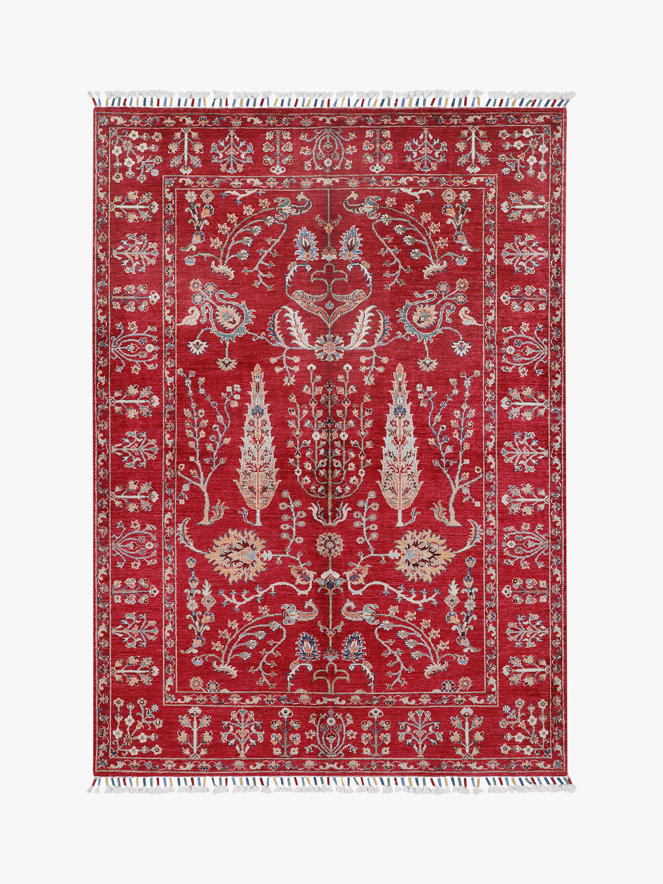 Pictorial Red Rug PC 56860 - 2.46m X 1.77m