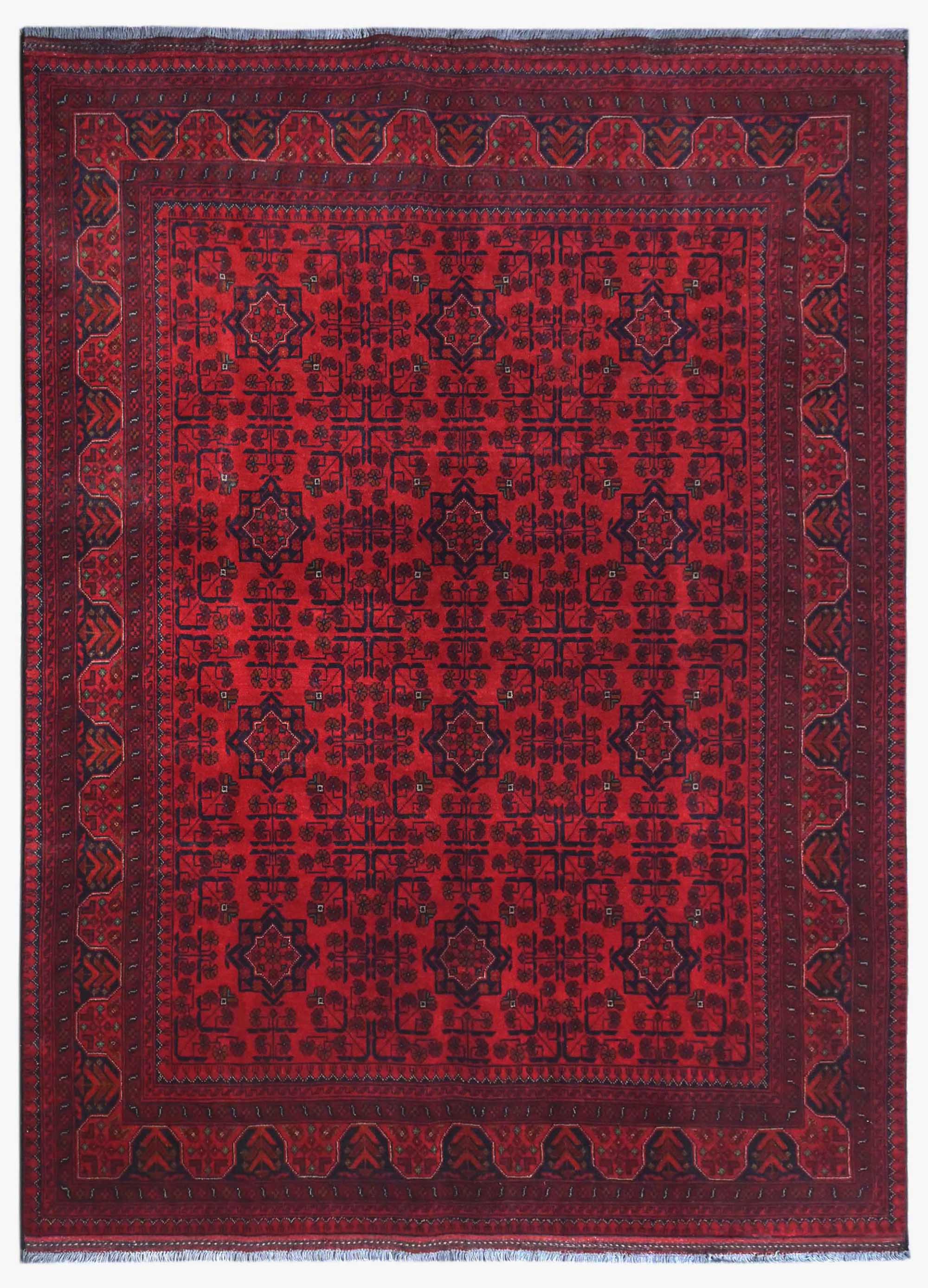 Khal Mohammadi Red Rug PC 56143 - 2.36m X 1.70m