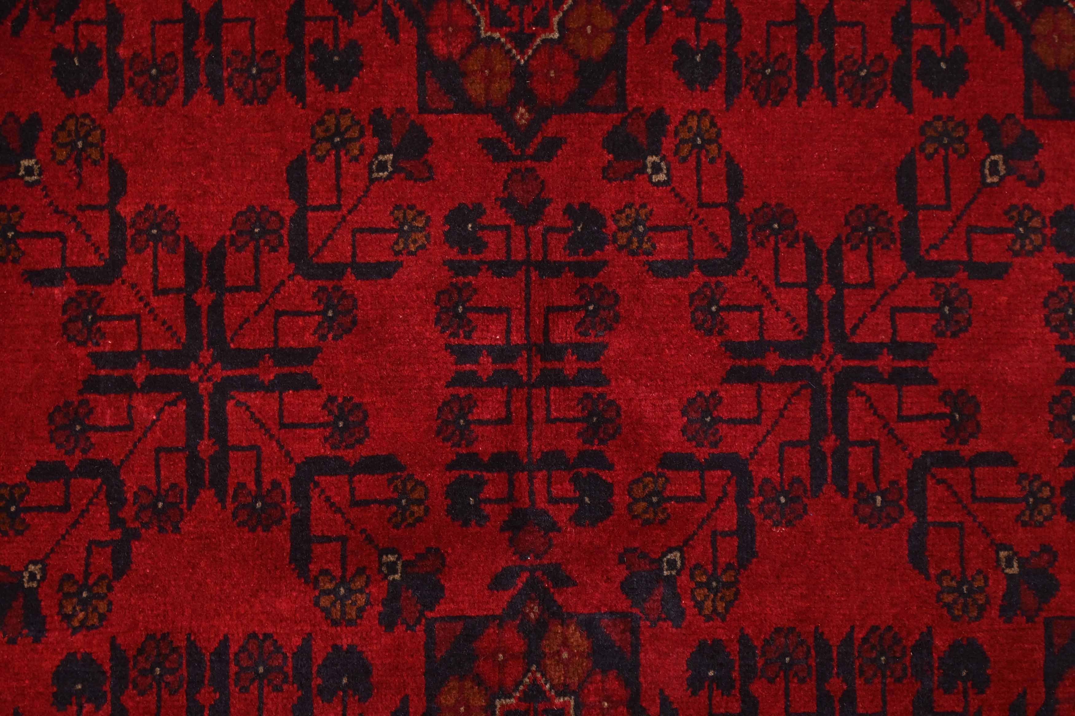 Khal Mohammadi Red Rug PC 56144 - 2.44m X 1.72m