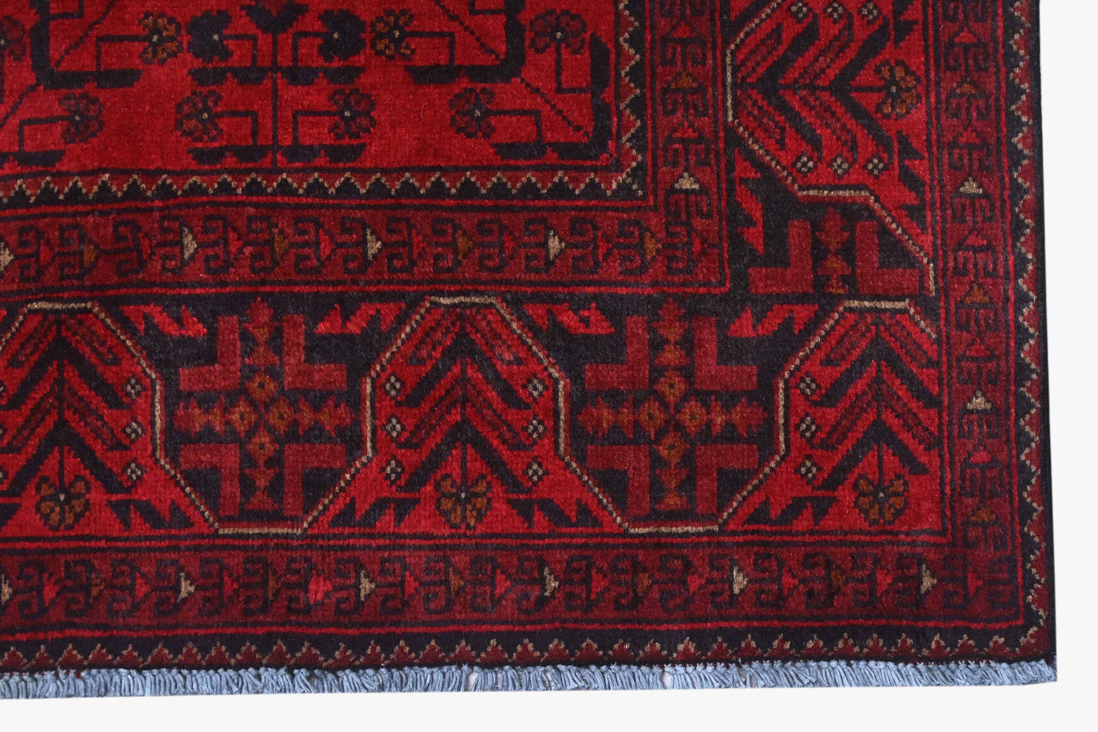 Khal Mohammadi Red Rug PC 56144 - 2.44m X 1.72m