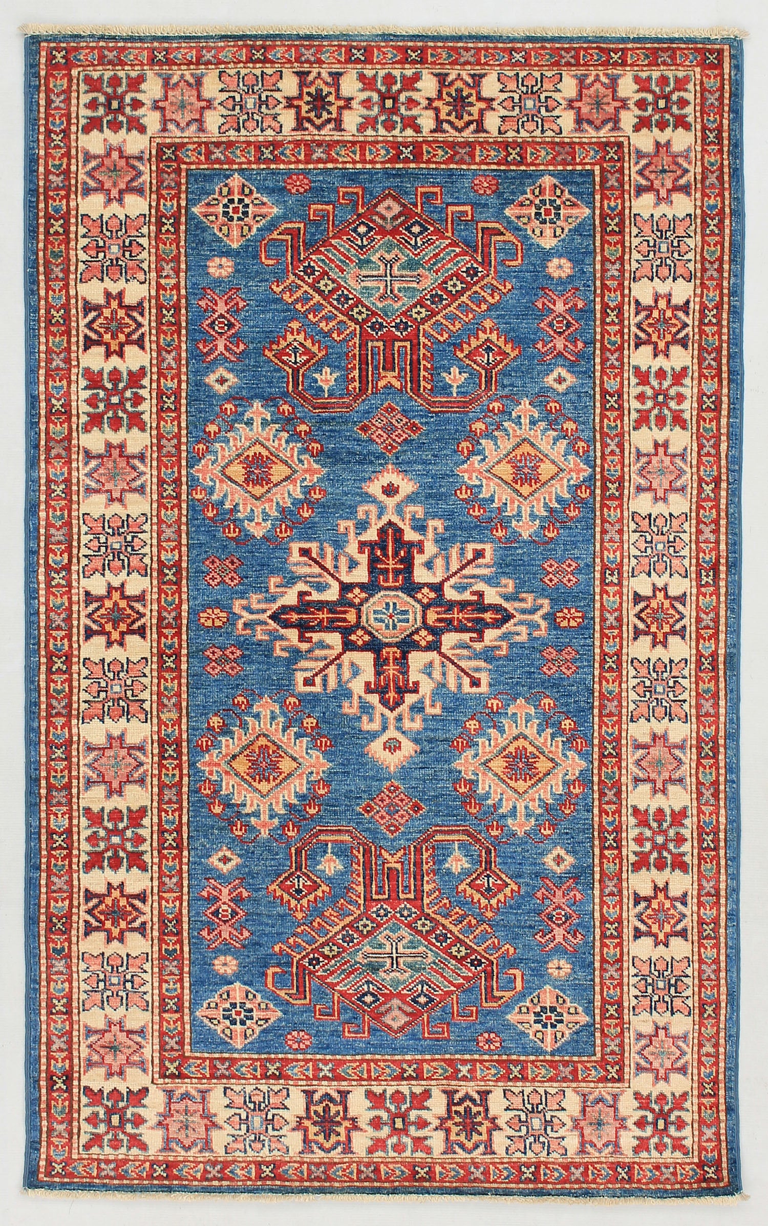 Supreme Kazak Blue Rug PC 54456 - 1.55m X 0.99m