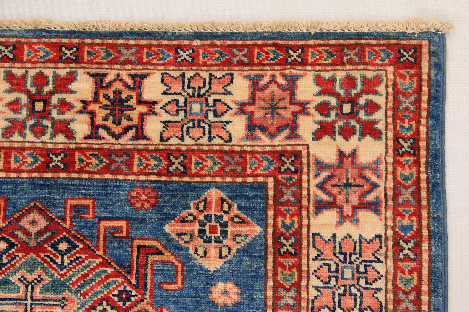 Supreme Kazak Blue Rug PC 54456 - 1.55m X 0.99m