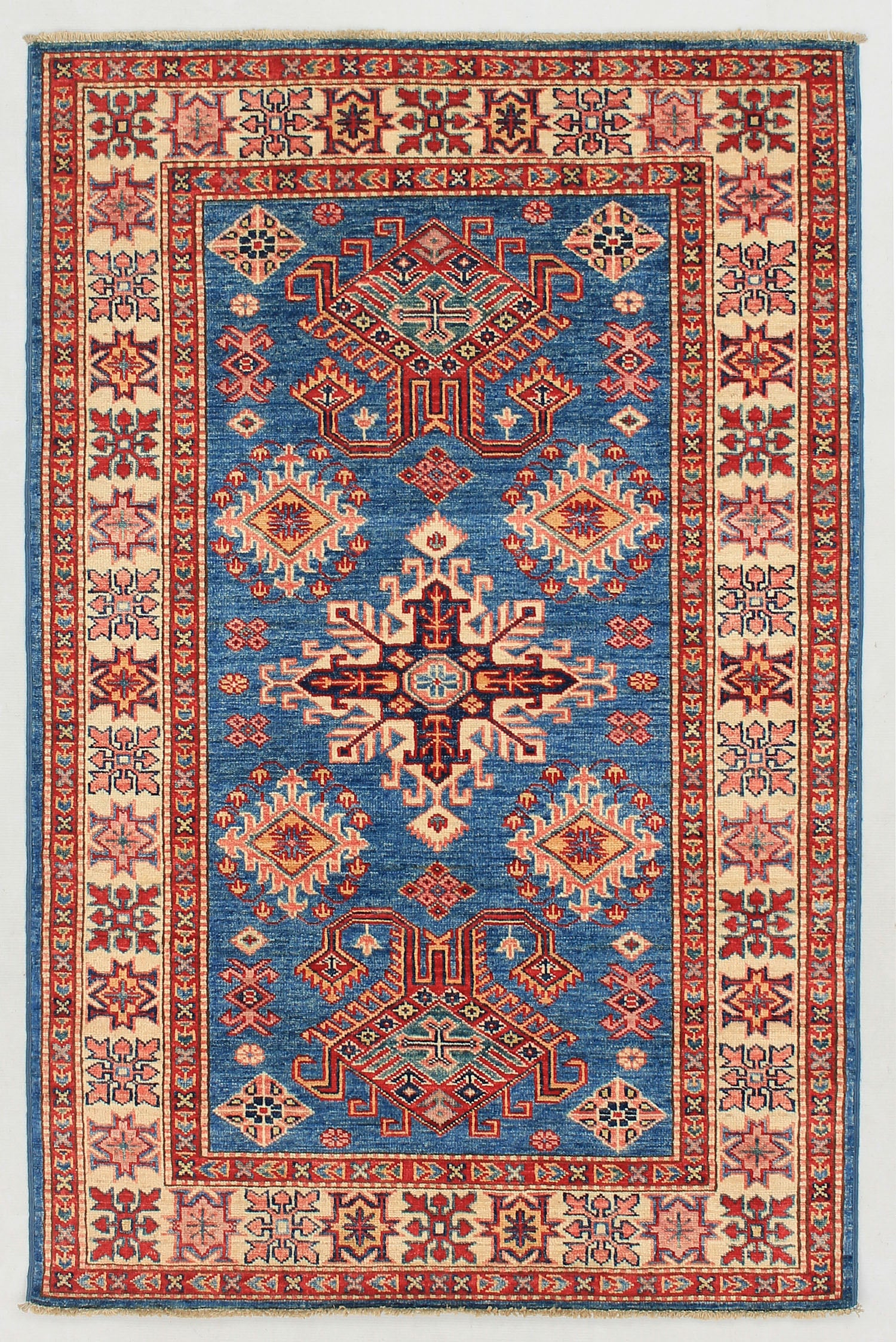 Supreme Kazak Blue Rug PC 54460 - 1.55m X 1.04m