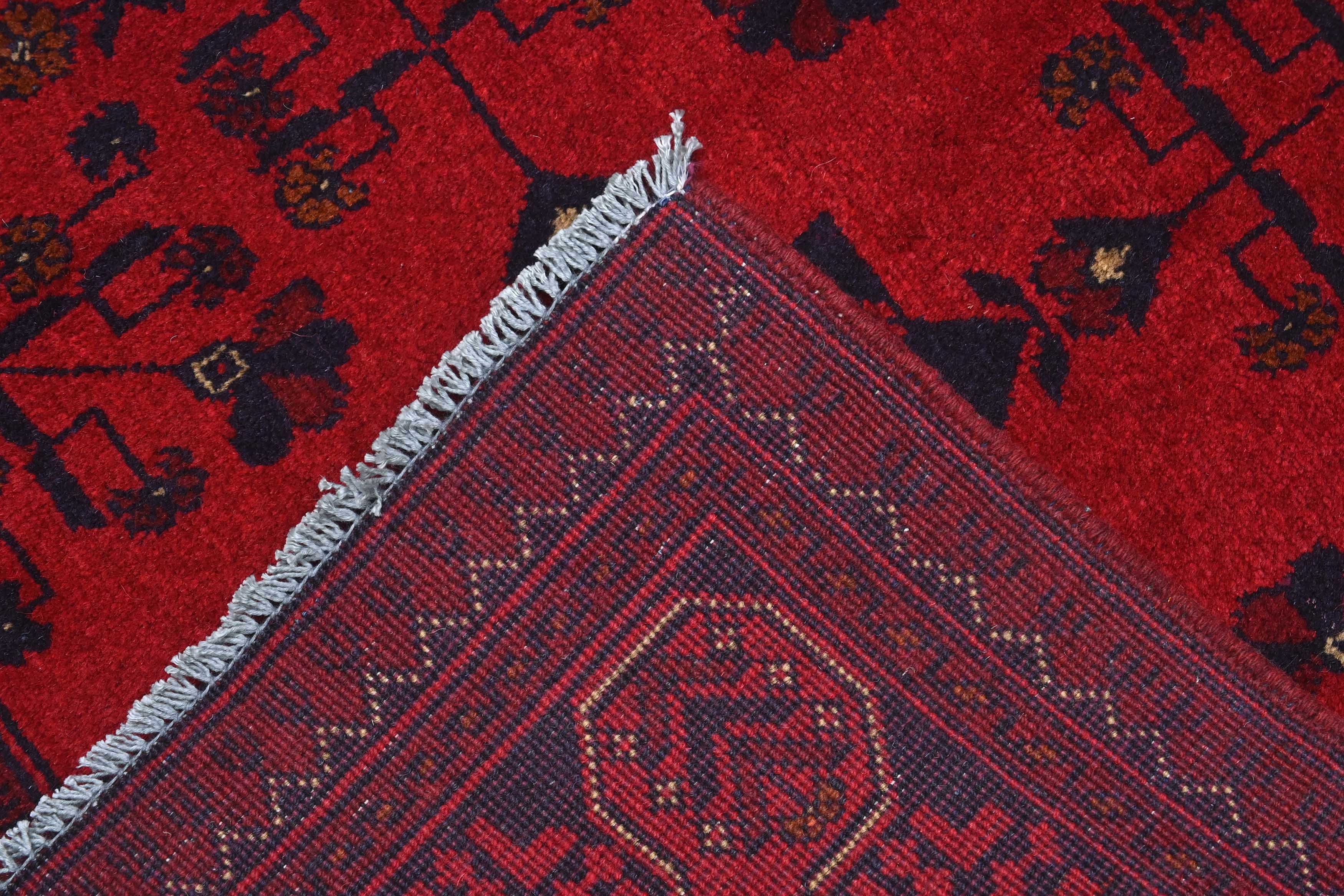 Khal Mohammadi Red Rug PC 56155 - 1.46m X 1.04m