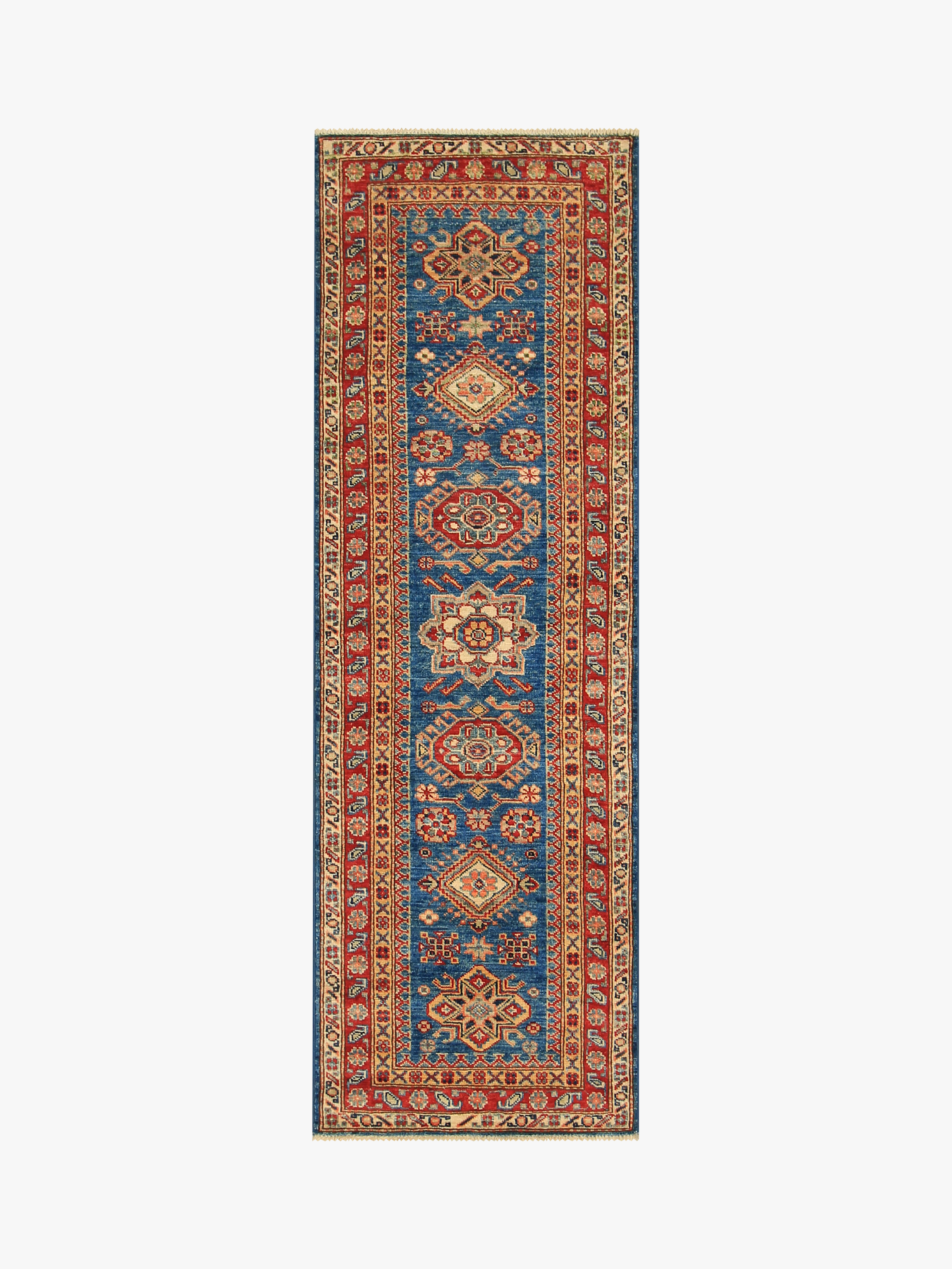 Supreme Kazak Blue Rug PC 54566 - 1.85m X 0.62m