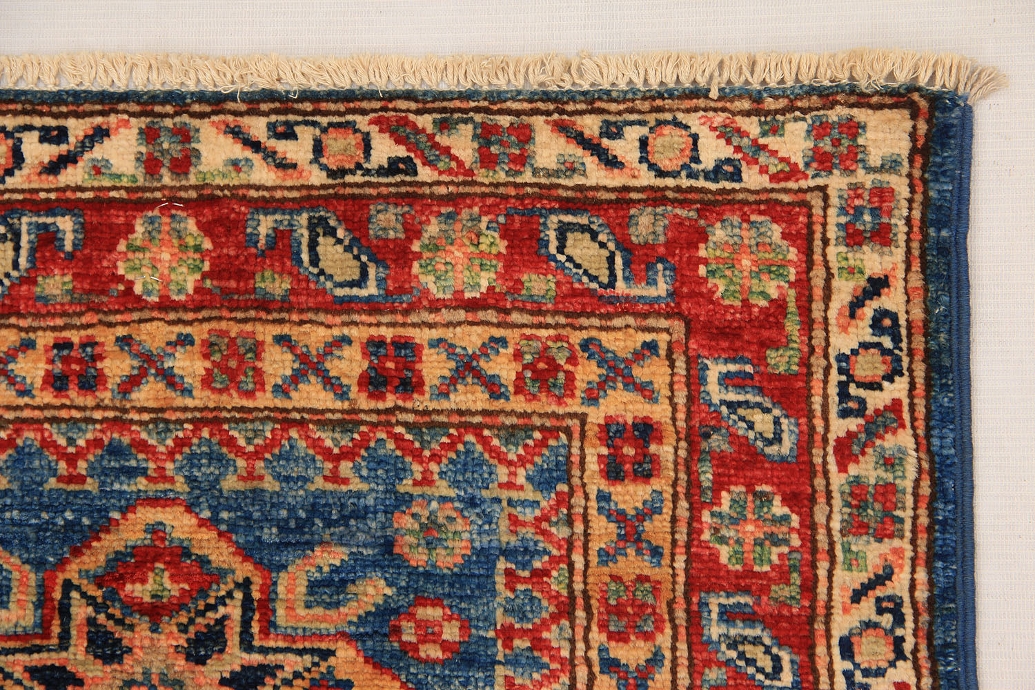 Supreme Kazak Blue Rug PC 54566 - 1.85m X 0.62m