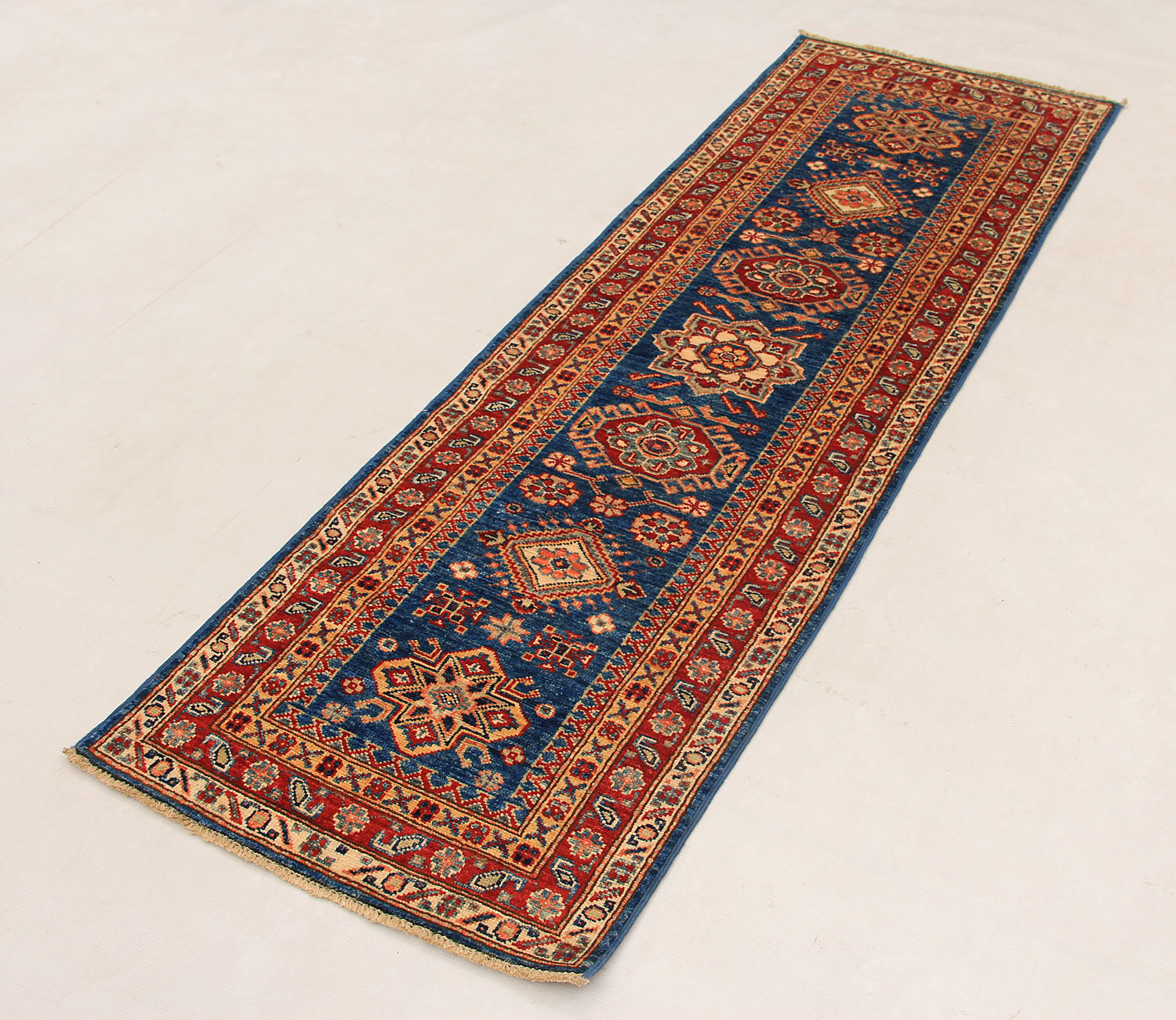 Supreme Kazak Blue Rug PC 54567 - 1.86m X 0.59m