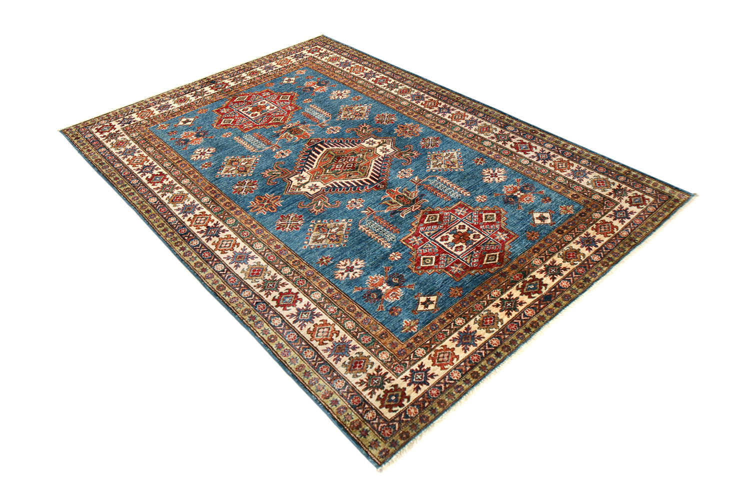 Supreme Kazak Blue Rug PC 53730 - 2.42m X 1.67m