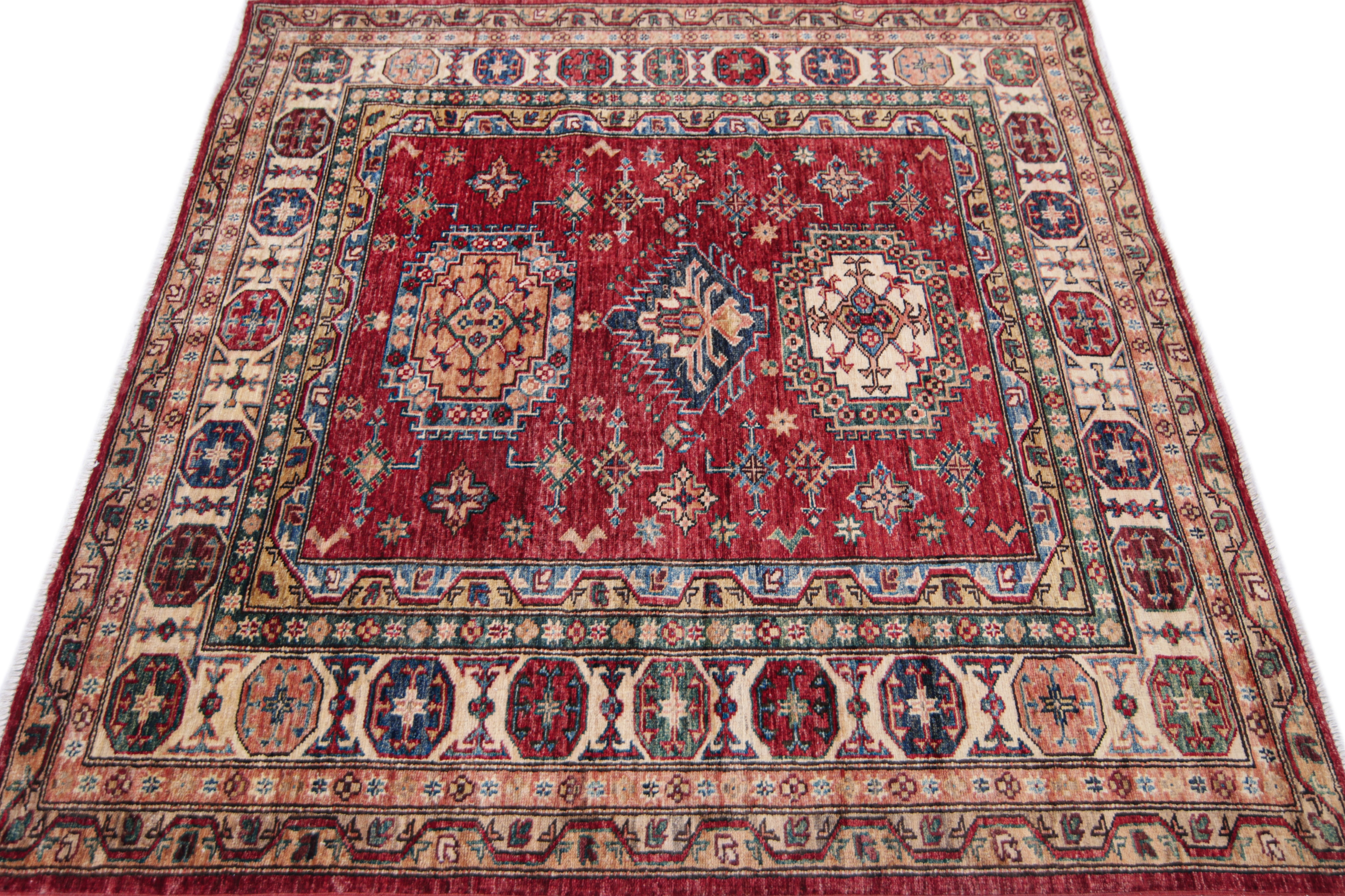 Supreme Kazak Red Rug PC 55317 - 1.52m X 1.52m