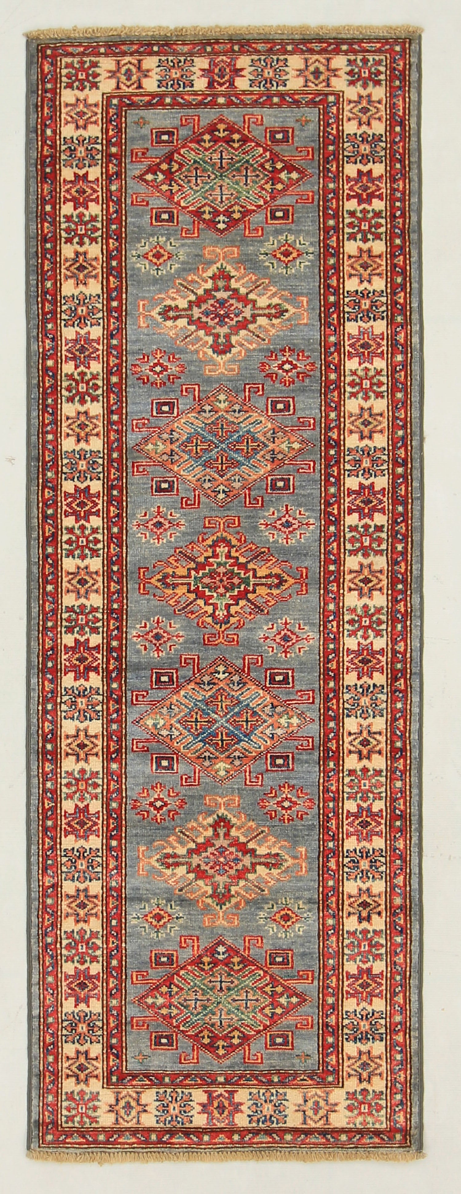 Supreme Kazak Grey Rug PC 54554 - 1.74m X 0.63m