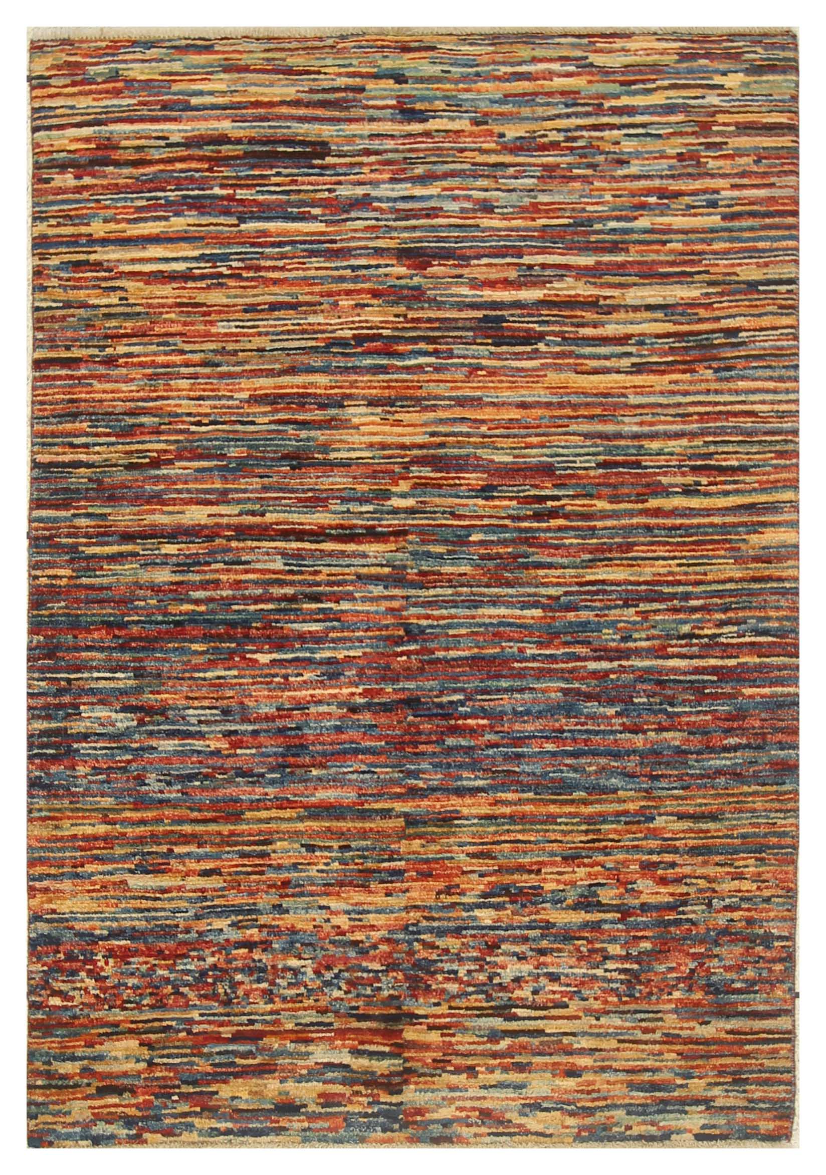 Stripe Gabbeh Multi Rug PC 55833 - 1.48m X 1.01m