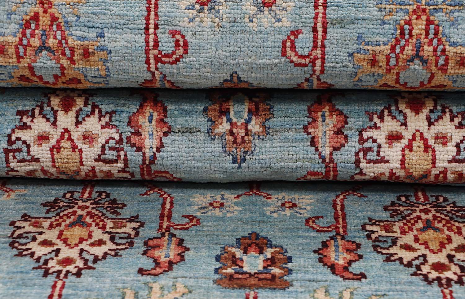 Sultani Aqua Rug PC 56781 - 2.43m X 0.69m