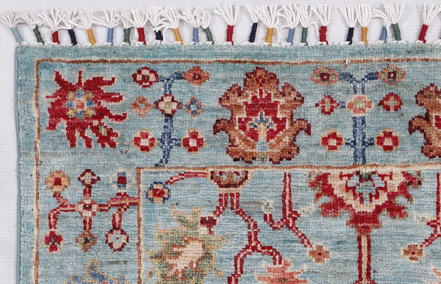 Sultani Aqua Rug PC 56782 - 2.43m X 0.73m