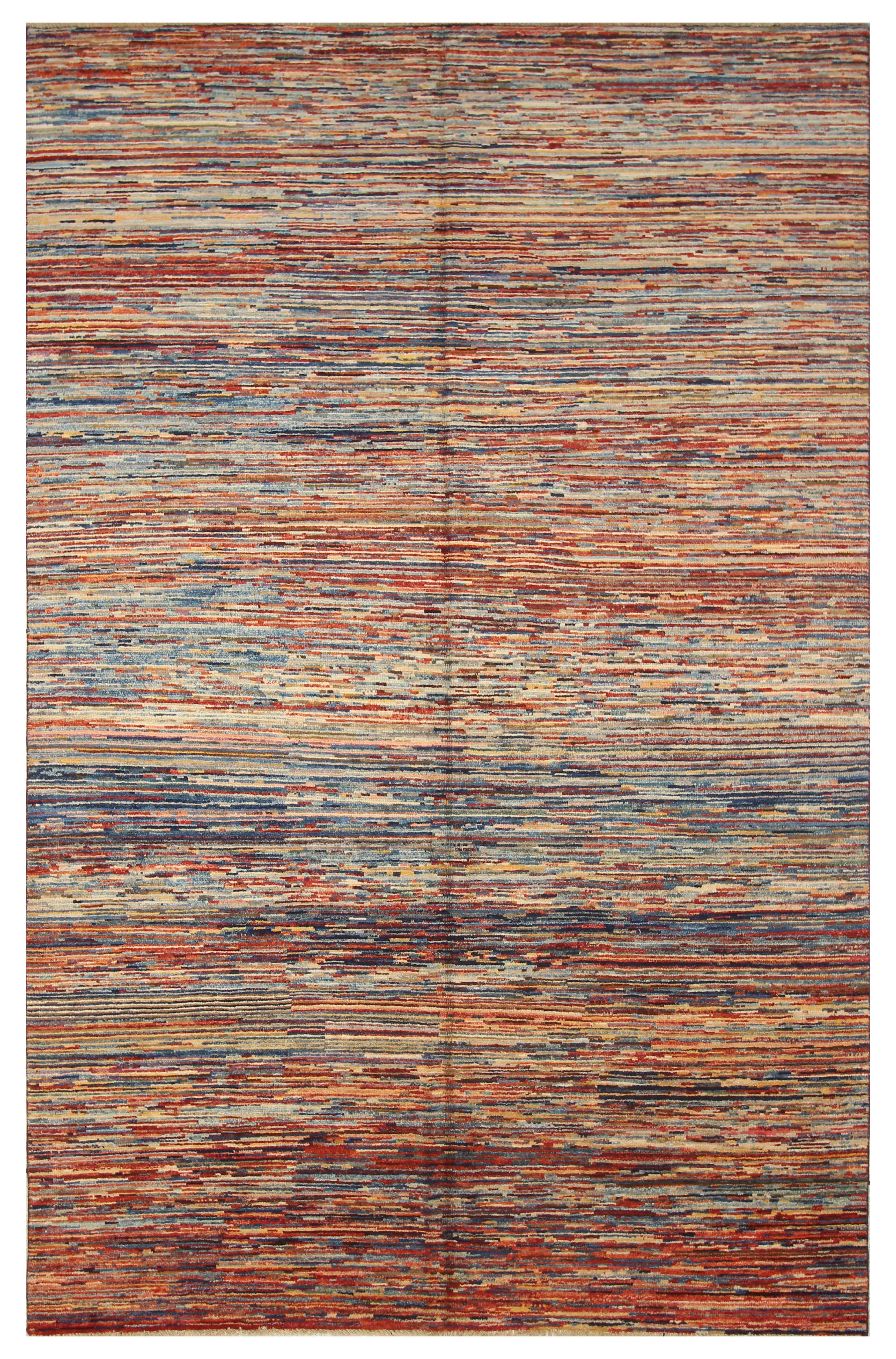 Stripe Gabbeh Multi Rug PC 55826 - 2.94m X 1.89m