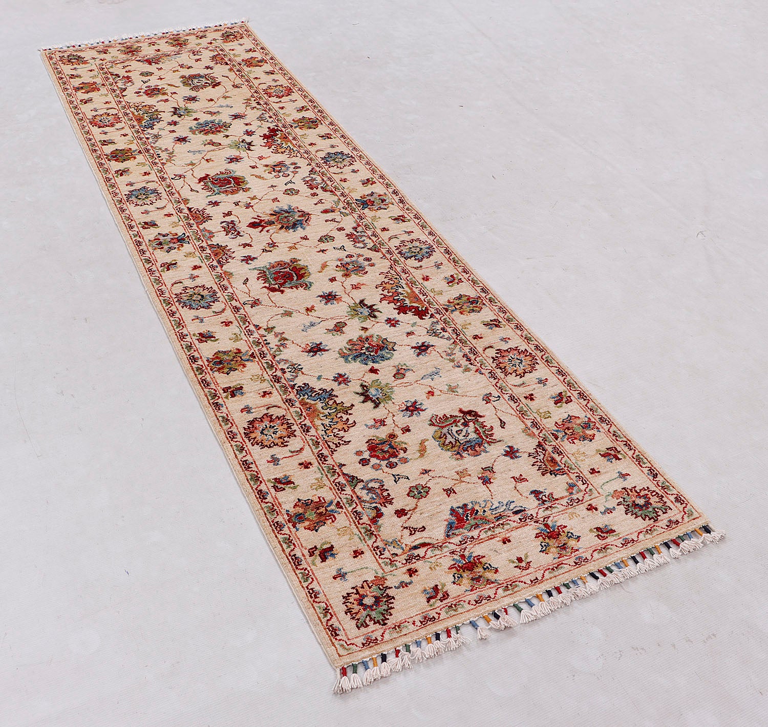 Sultani Ivory Rug PC 56696 - 2.41m X 0.71m