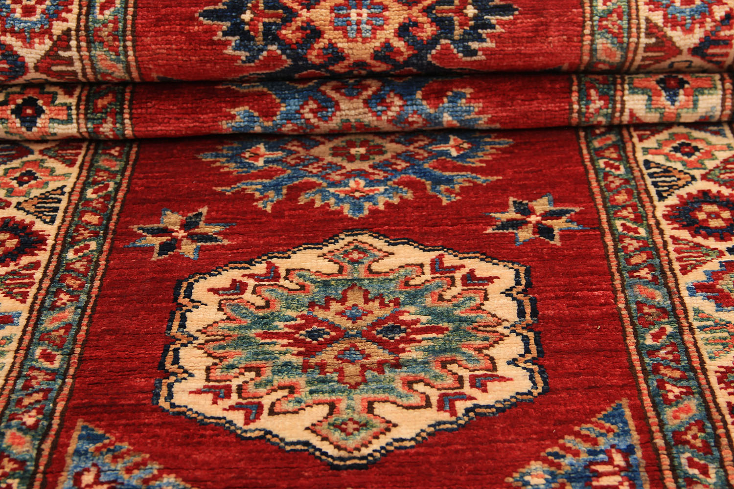 Supreme Kazak Red Rug PC 54573 - 1.88m X 0.62m