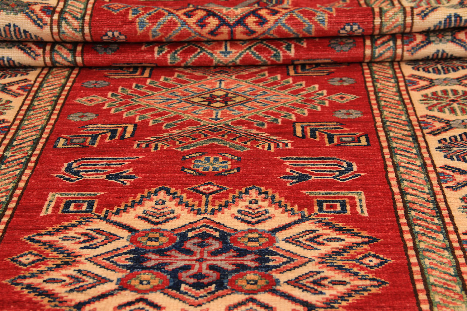 Supreme Kazak Red Rug PC 54604 - 2.89m X 0.83m