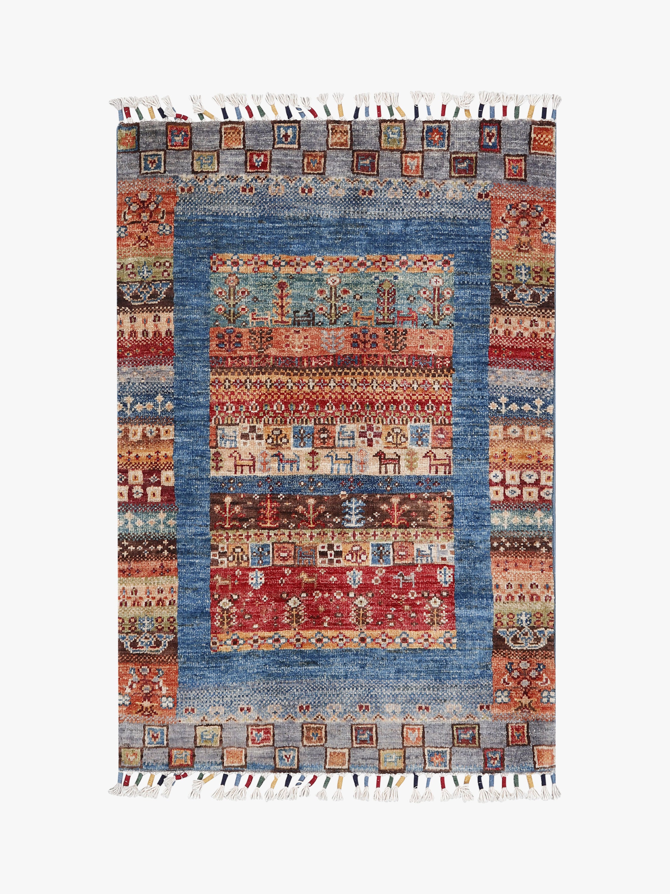 Loribaft Multi Rug PC 57692 - 0.89m X 0.62m