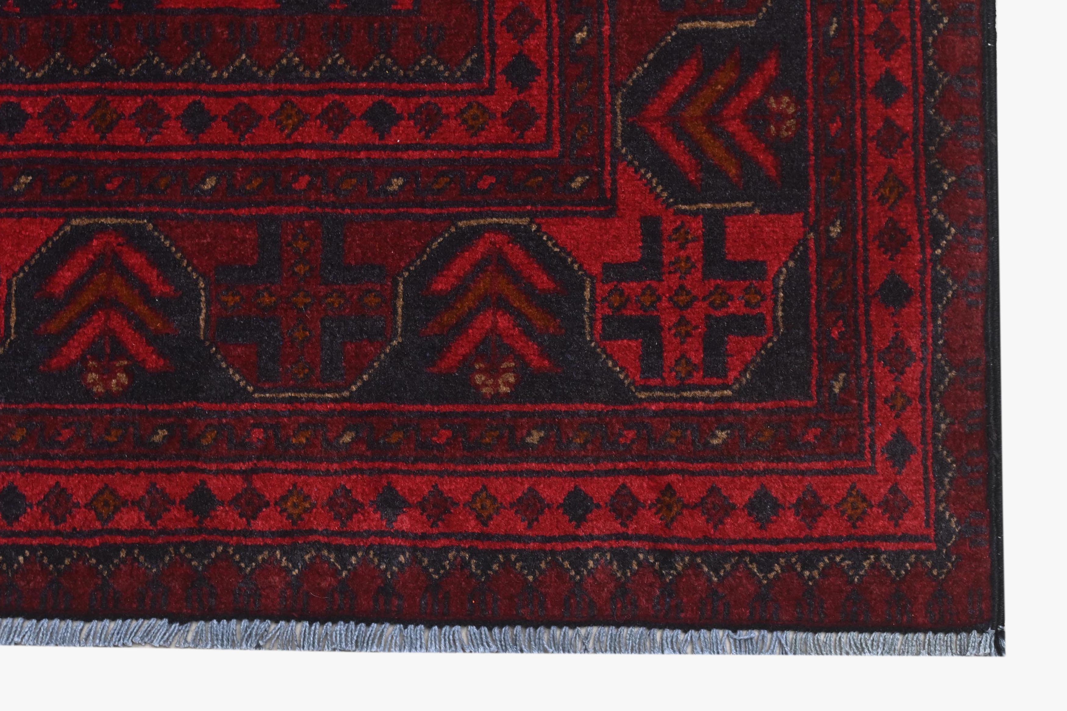 Khal Mohammadi Red Rug PC 57744 - 2.27m X 1.69m