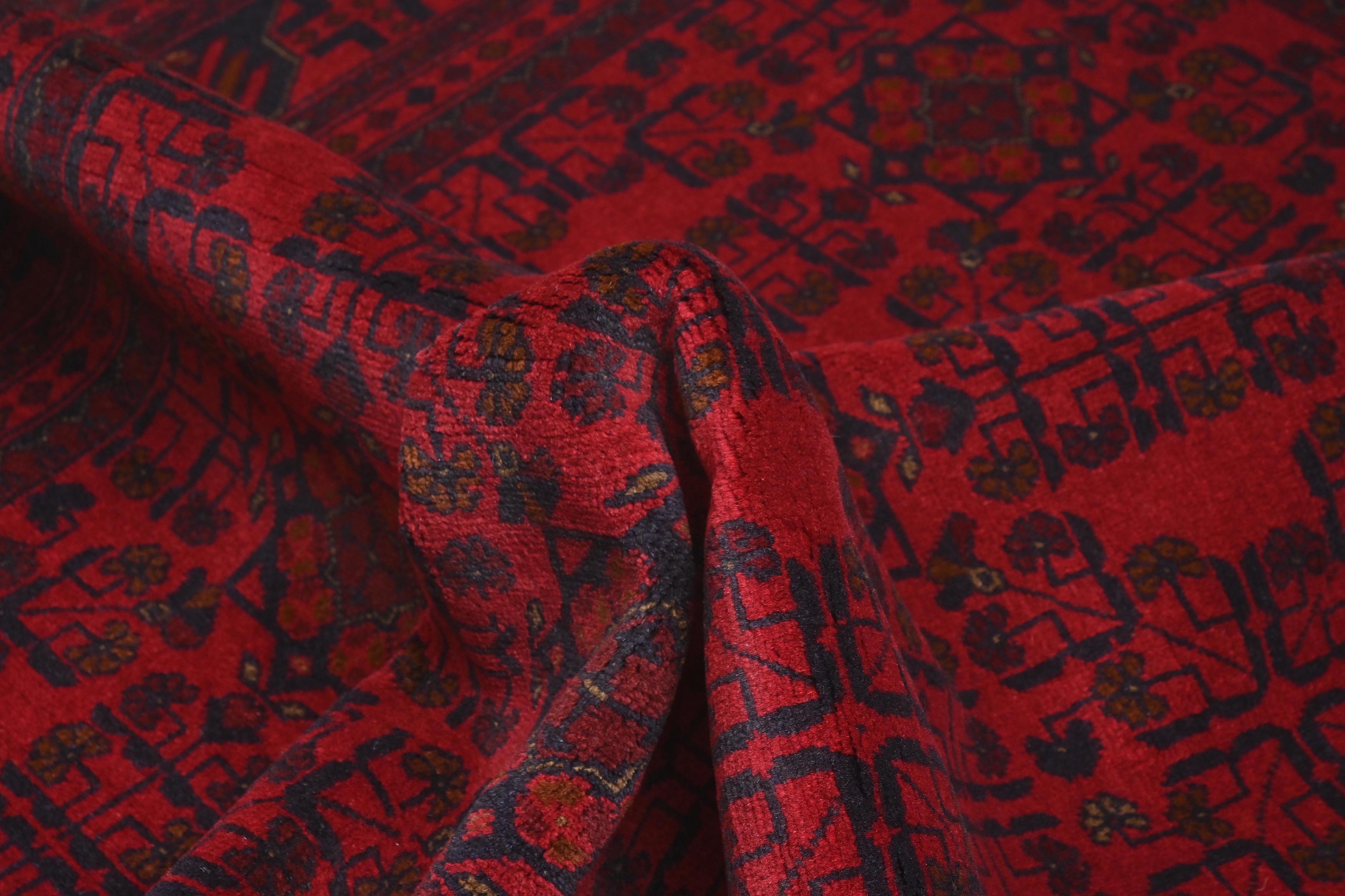 Khal Mohammadi Red Rug PC 57744 - 2.27m X 1.69m