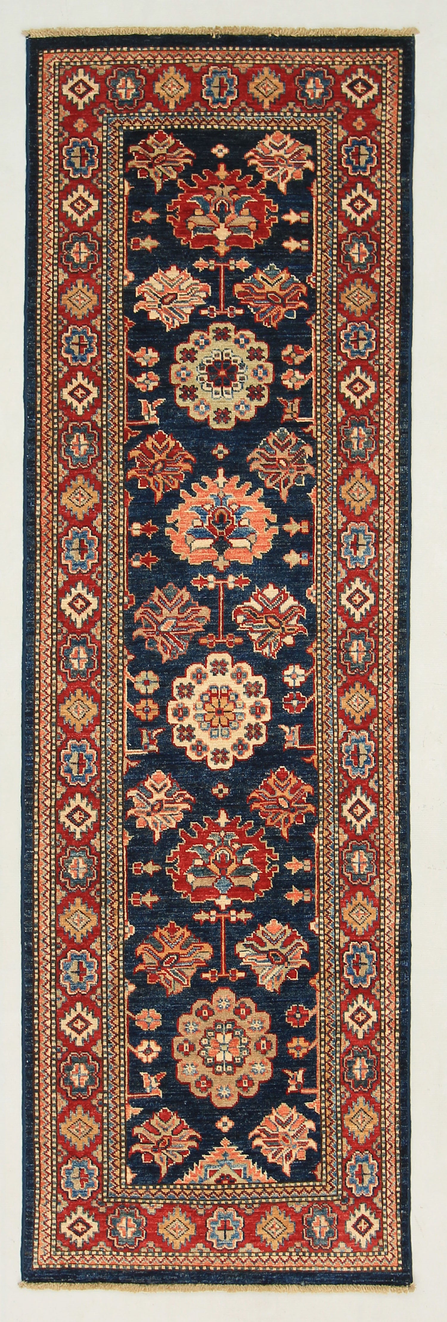 Supreme Kazak Blue Rug PC 54579 - 2.31m X 0.74m