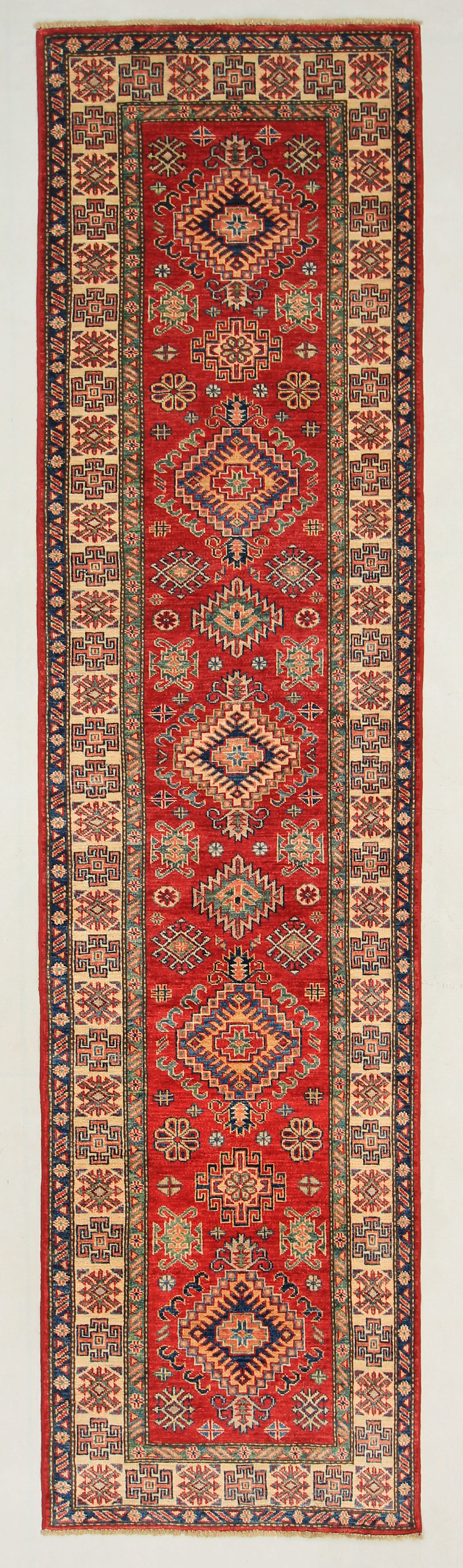 Supreme Kazak Red Rug PC 54592 - 2.95m X 0.79m
