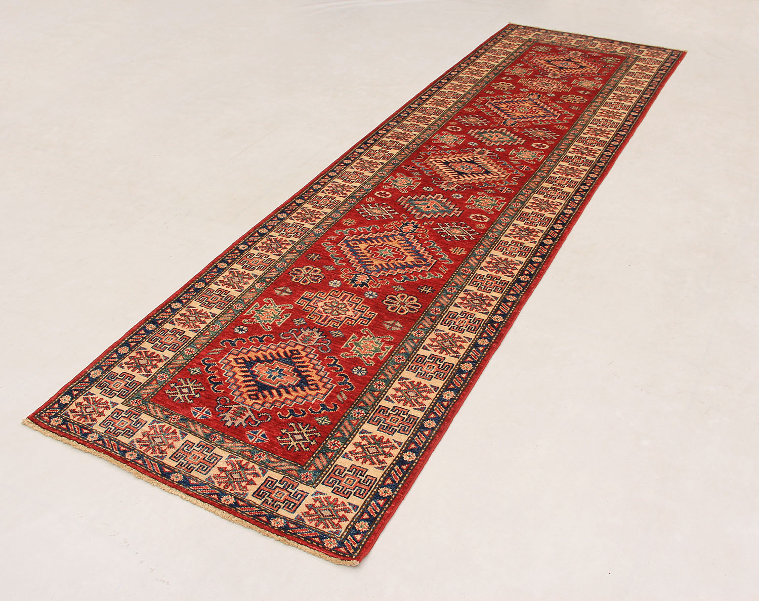 Supreme Kazak Red Rug PC 54586 - 2.96m X 0.83m