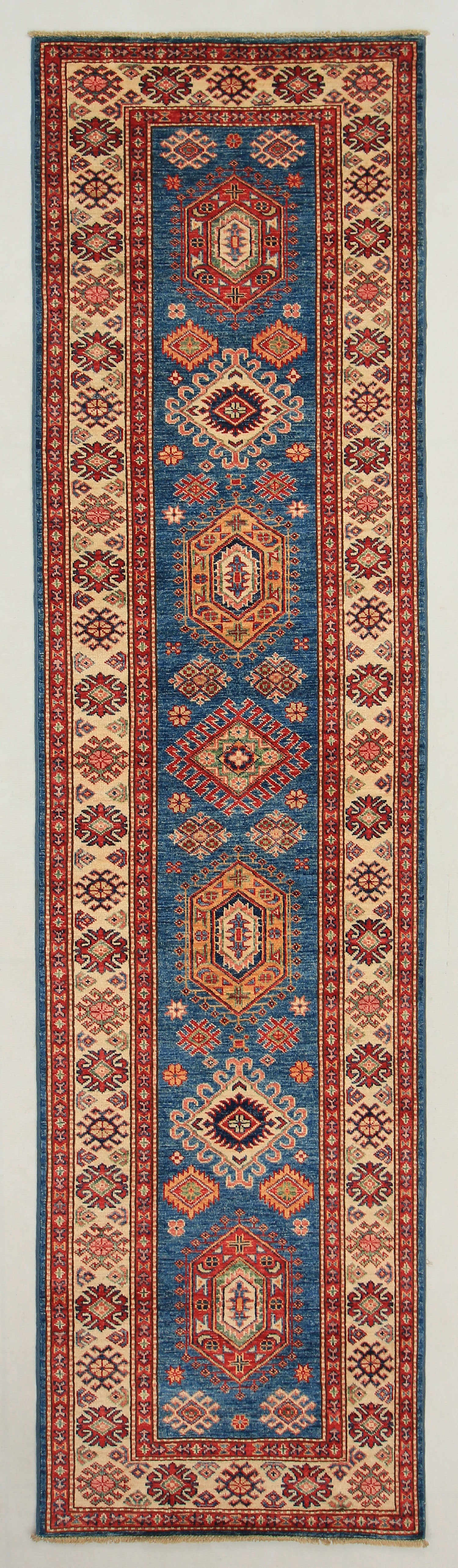 Supreme Kazak Blue Rug PC 54610 - 2.96m X 0.79m